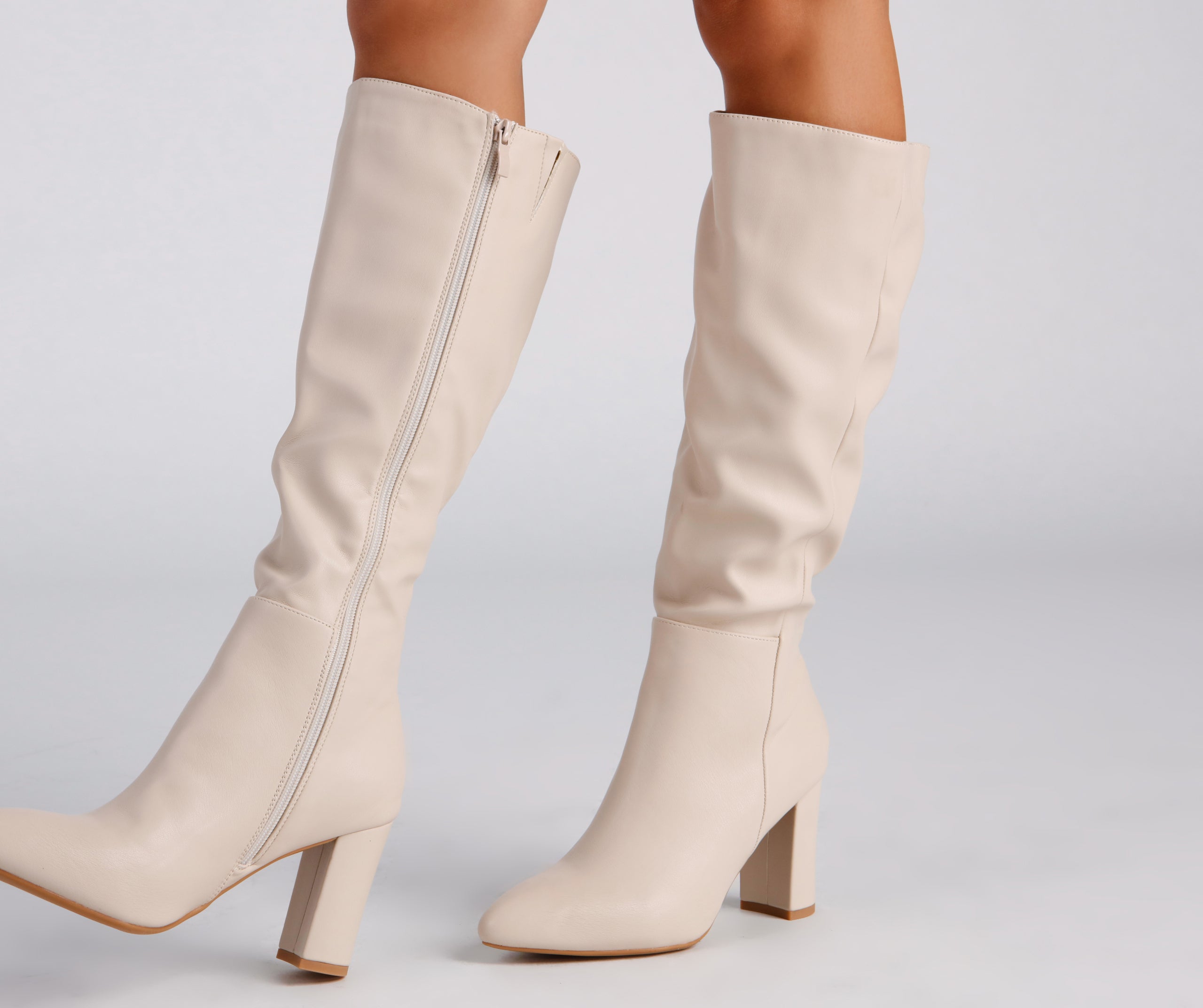 Sleek And Trendy Below-The-Knee Boots - Image 9