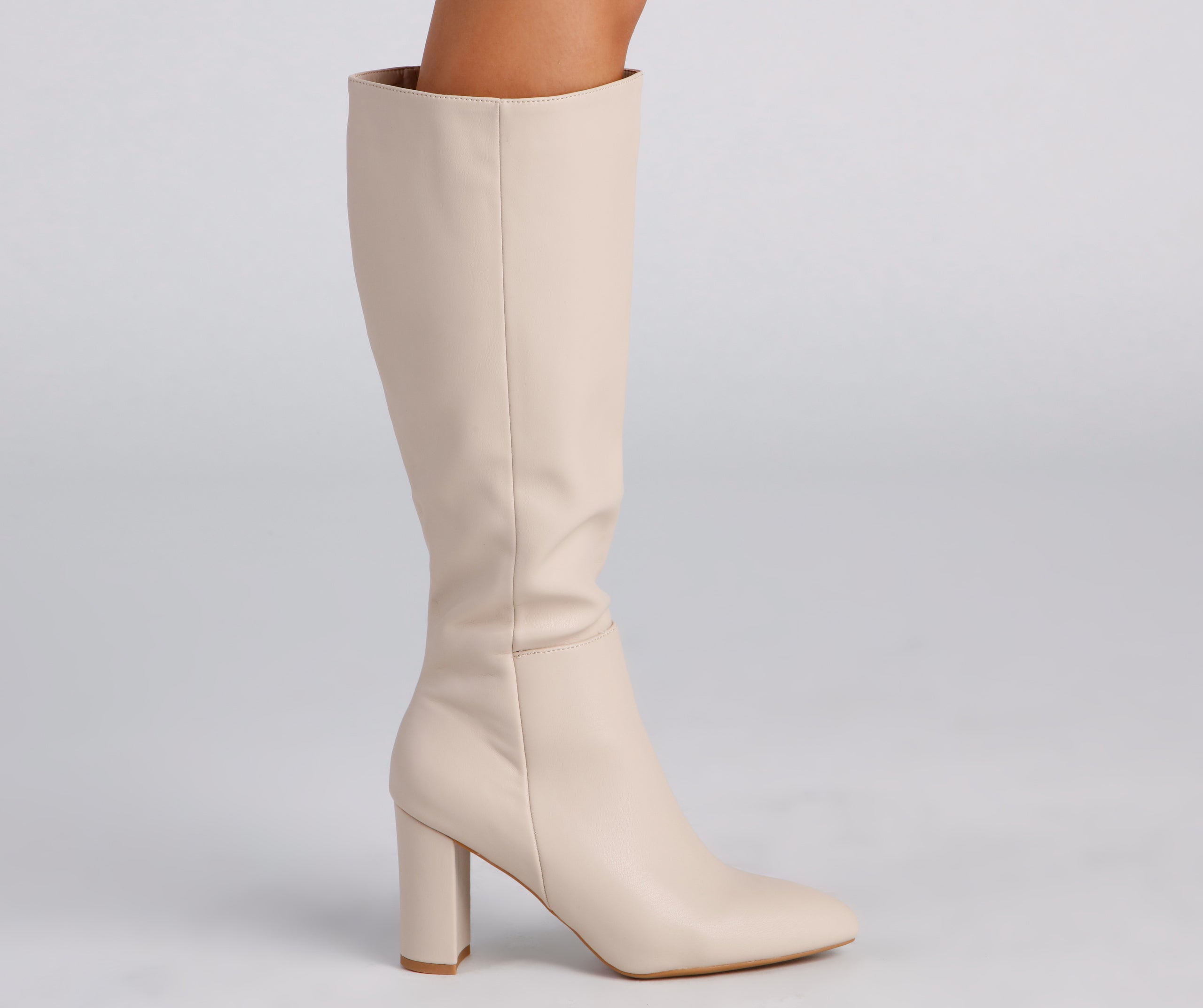 Sleek And Trendy Below-The-Knee Boots - Image 11