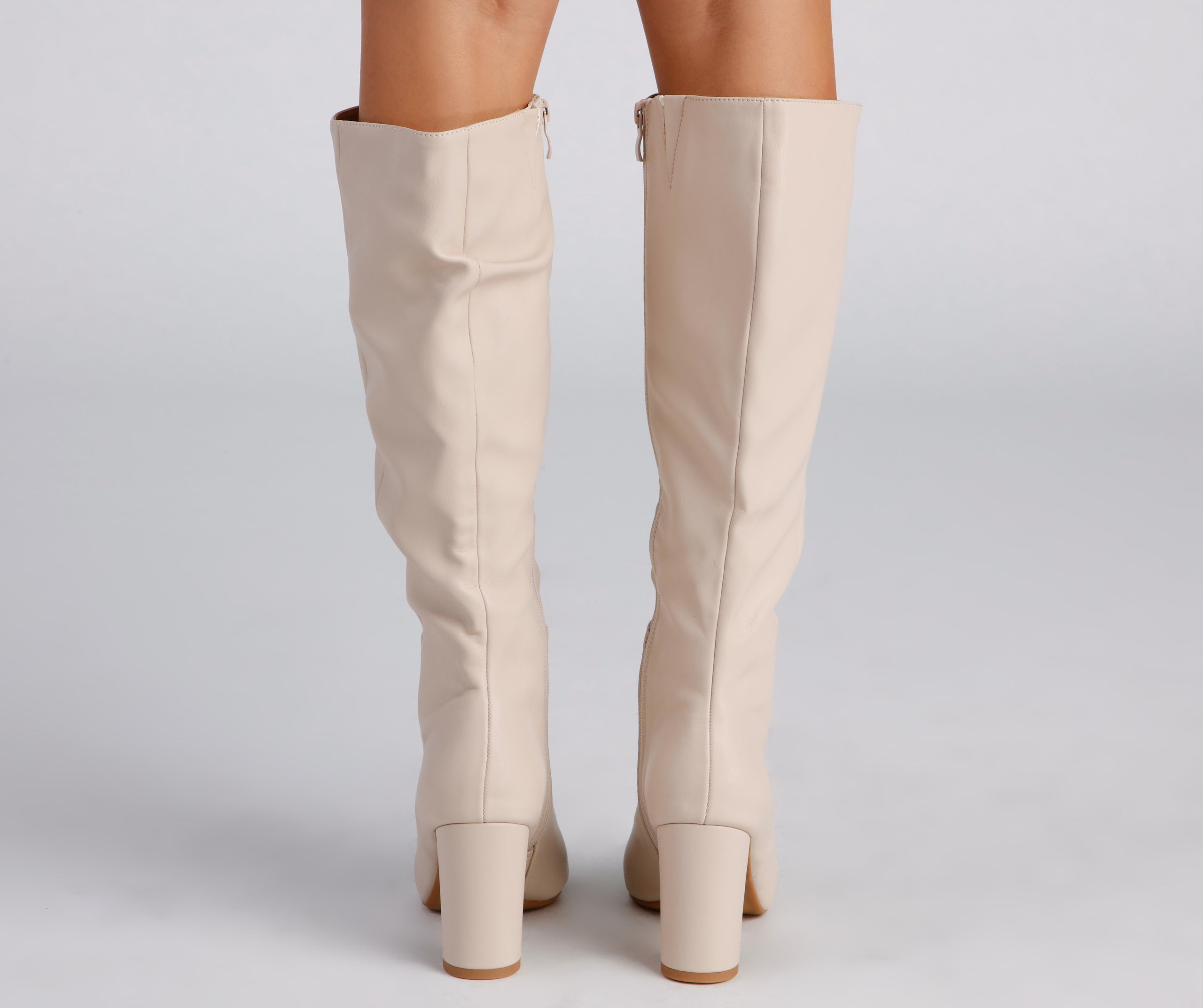 Sleek And Trendy Below-The-Knee Boots - Image 12