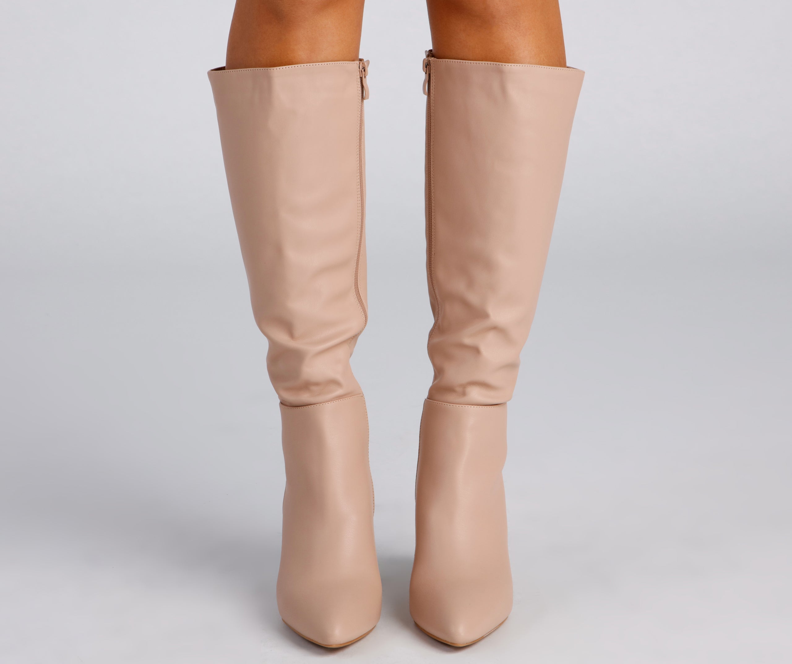 Sleek And Trendy Below-The-Knee Boots - Image 6