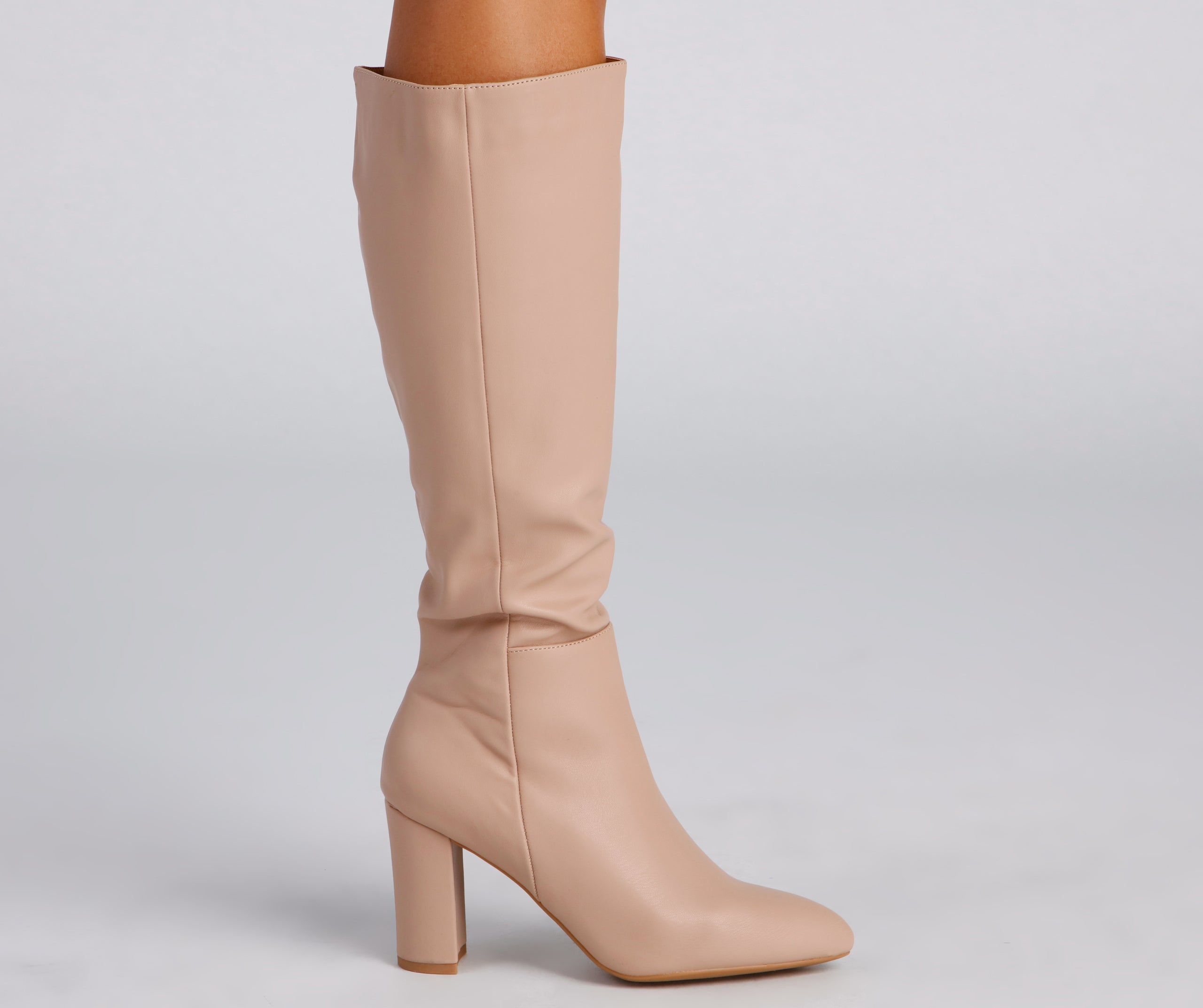 Sleek And Trendy Below-The-Knee Boots - Image 7