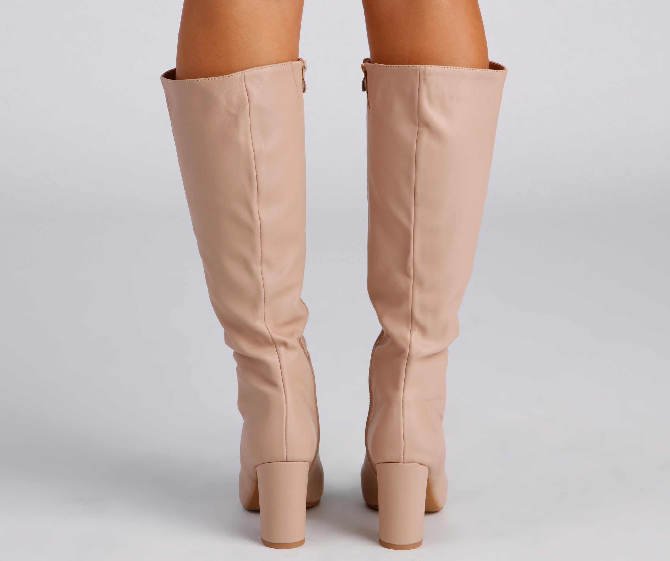 Sleek And Trendy Below-The-Knee Boots - Image 8