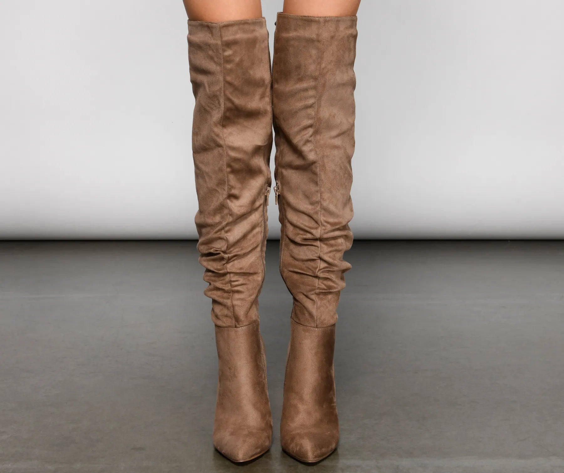 Run This Town Lace-Up Scrunched Boots - Image 12