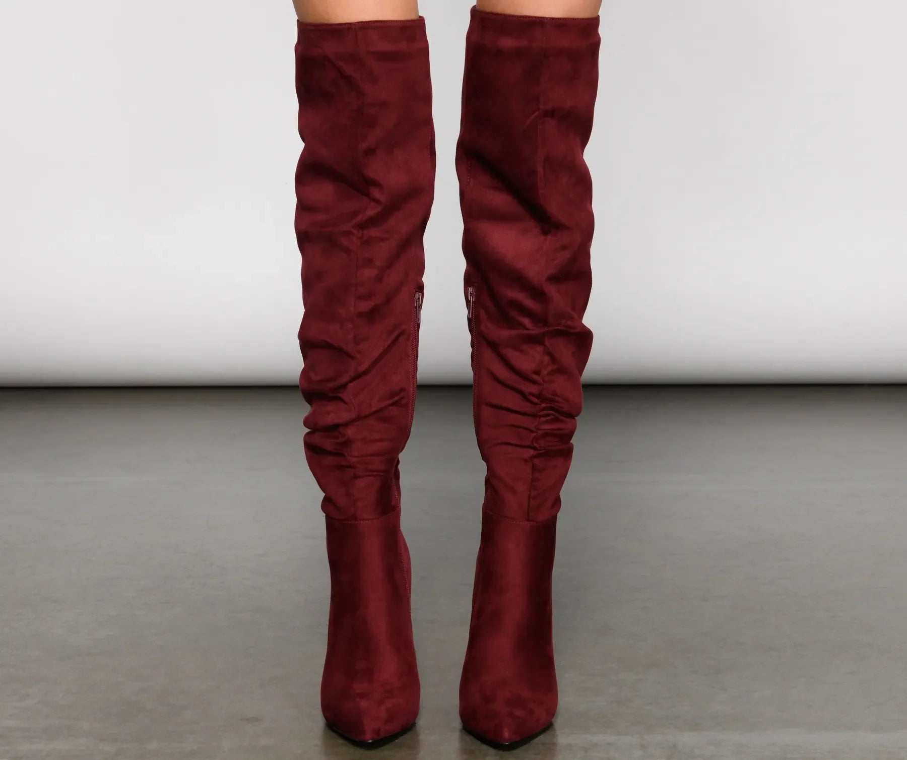 Run This Town Lace-Up Scrunched Boots - Image 7