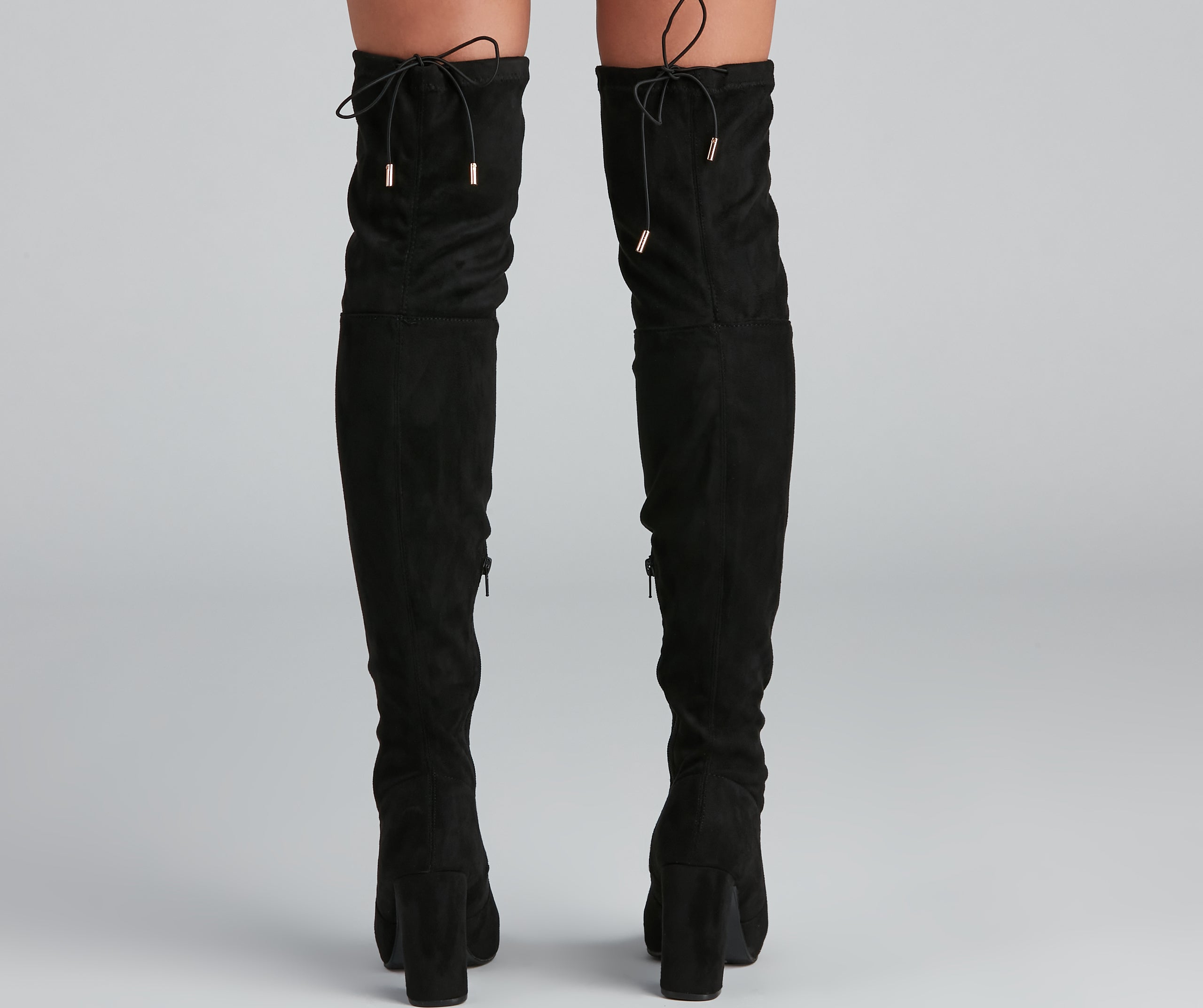 Stylish Moment Over The Knee Boots - Image 4