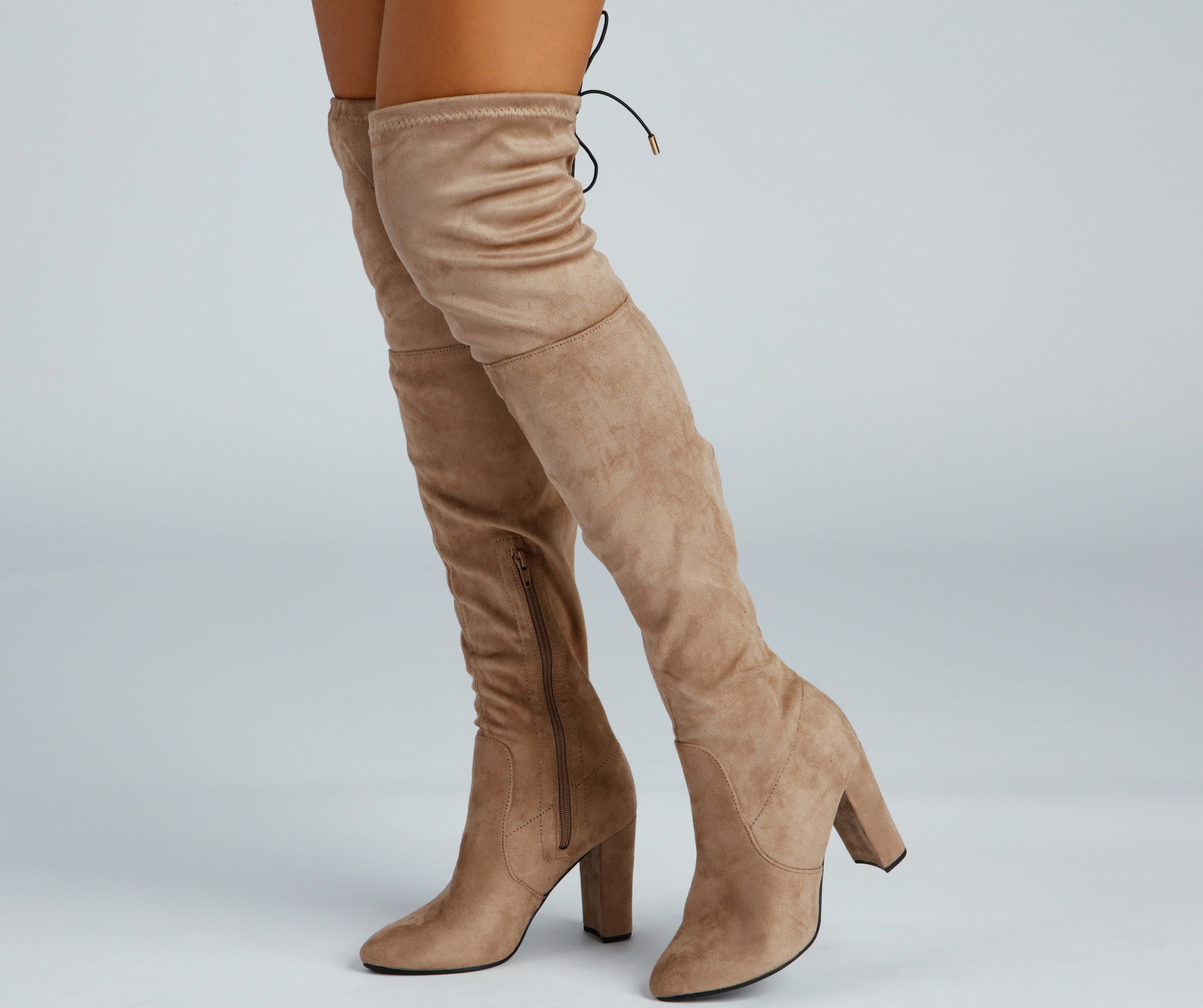 Stylish Moment Over The Knee Boots - Image 5