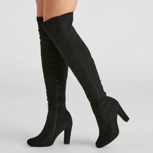 Effortlessly Chic Over-The-Knee Boots