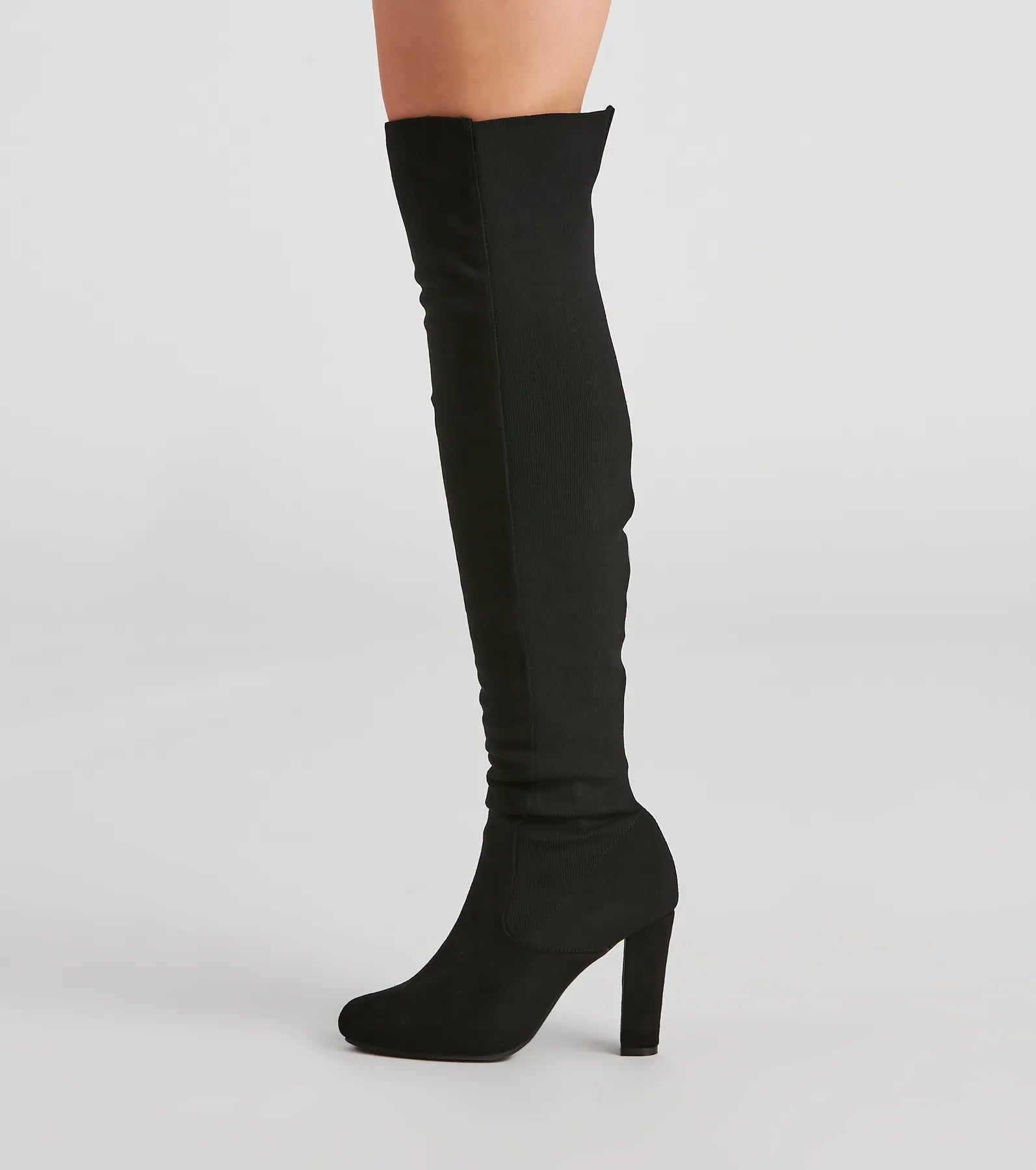 Effortlessly Chic Over-The-Knee Boots - Image 3