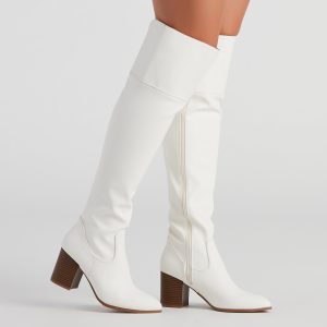 Retro Babe Over-The-Knee Boots