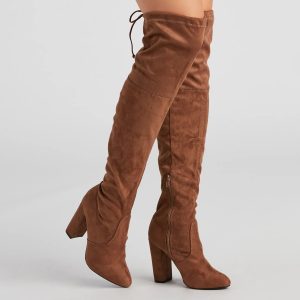 Smooth Like Me Over The Knee Boots