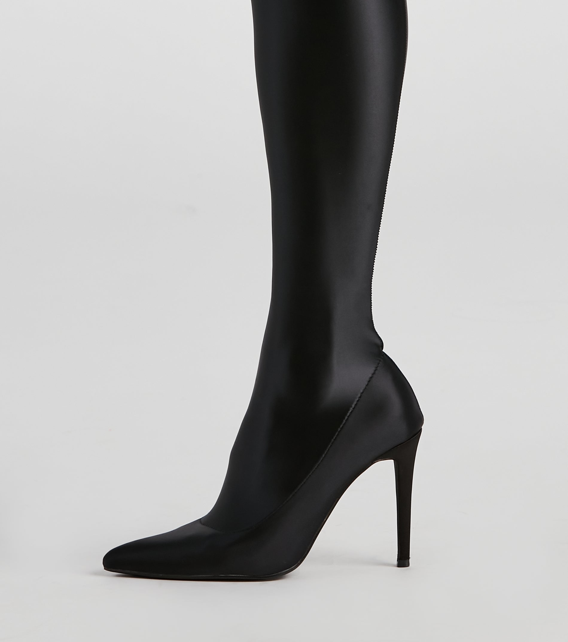 Runway Ready Legging Stiletto Boots - Image 6