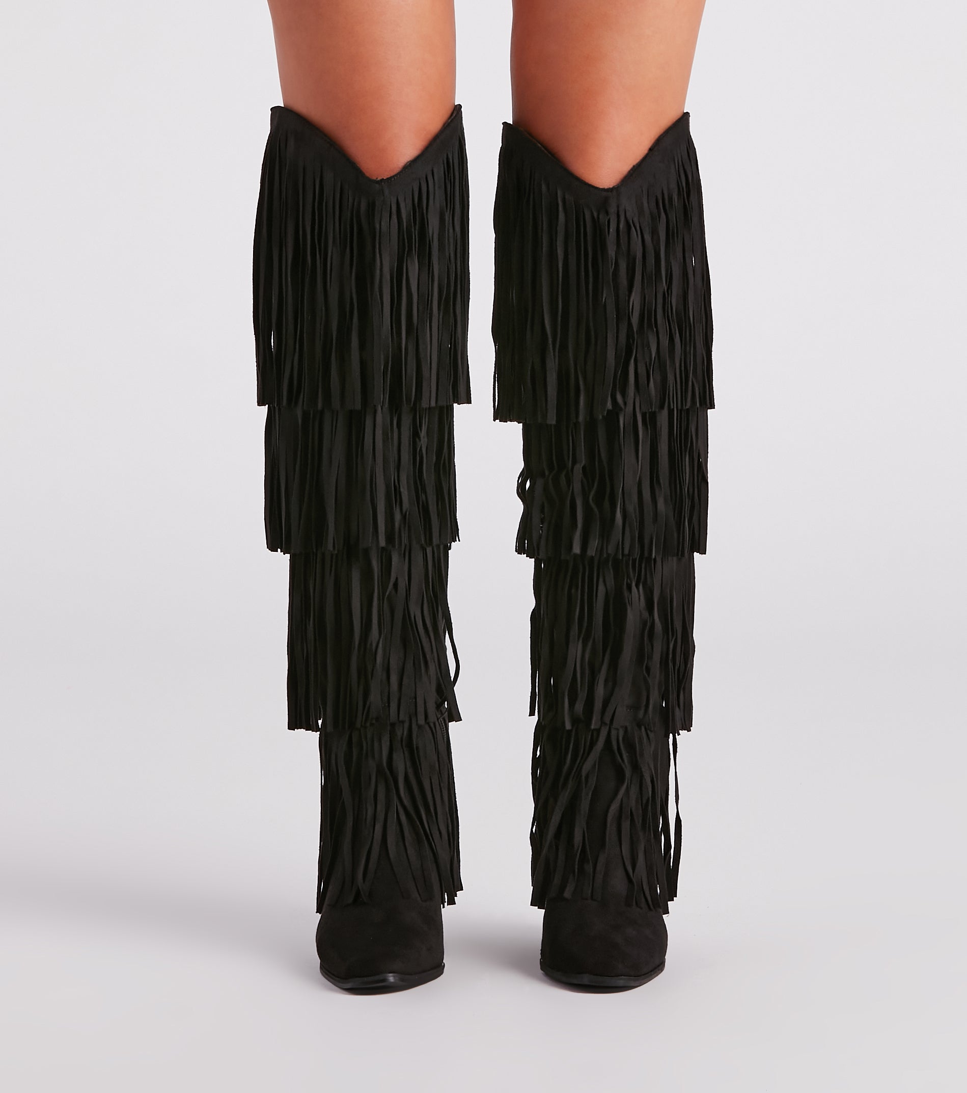 Shake It Off Fringe Cowgirl Boots - Image 2