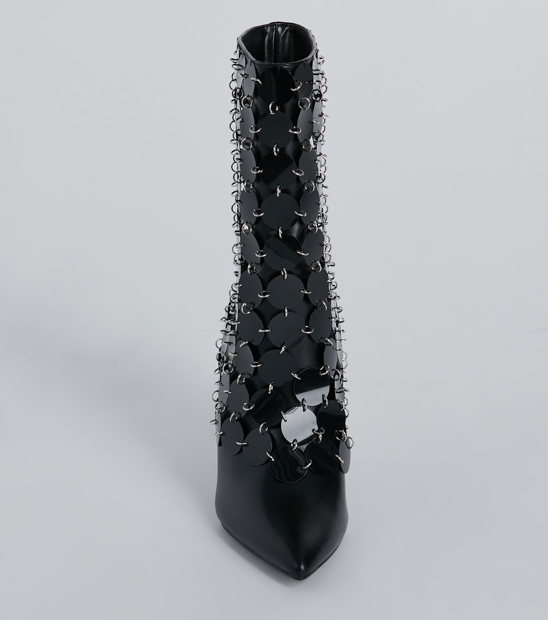 Flashy Glam Sequin Stiletto Boots - Image 4