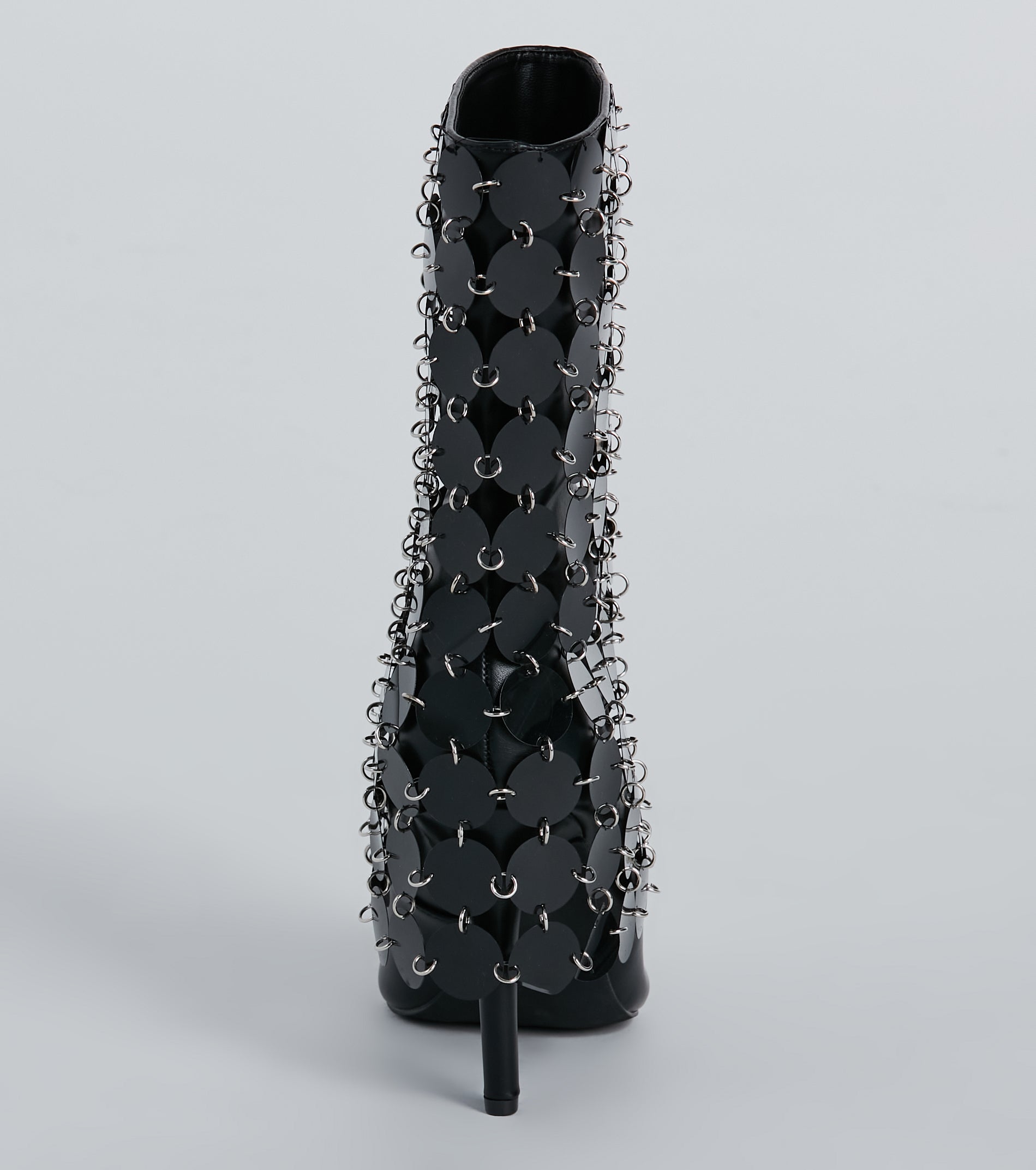 Flashy Glam Sequin Stiletto Boots - Image 5