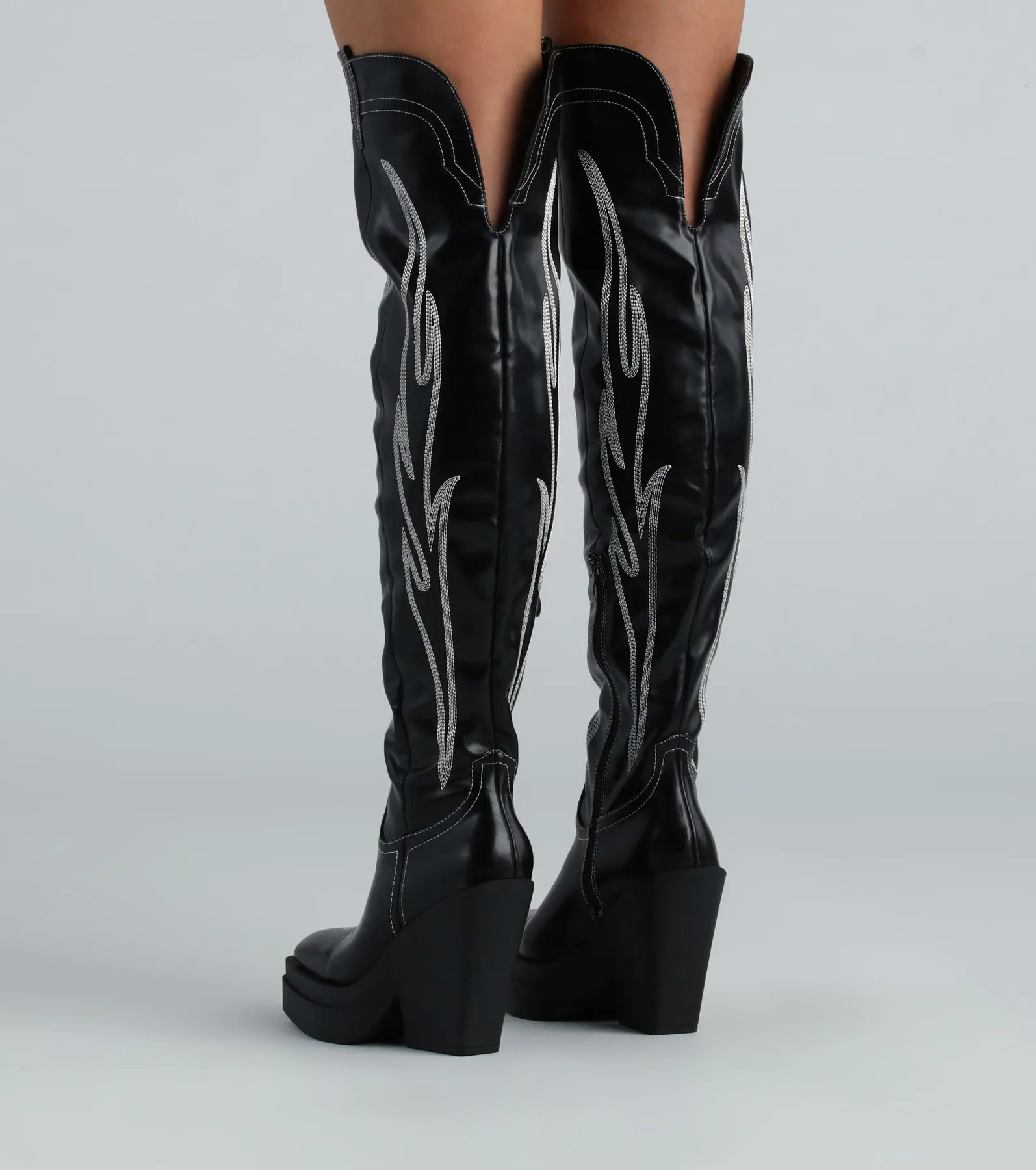 That Western Heat Cowboy Thigh-High Boots - Image 4