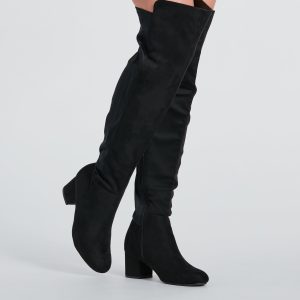 Style Staple Block Heel Over-The-Knee Boots