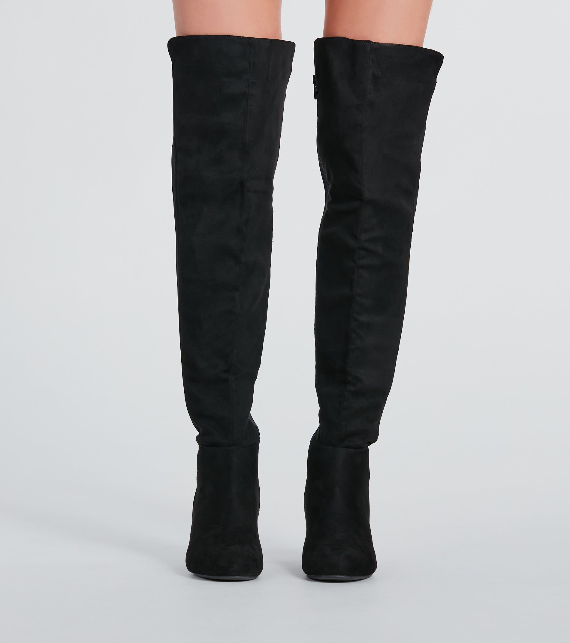 Style Staple Block Heel Over-The-Knee Boots - Image 3
