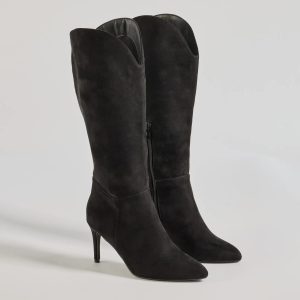 Time To Strut Under-The-Knee Stiletto Boots