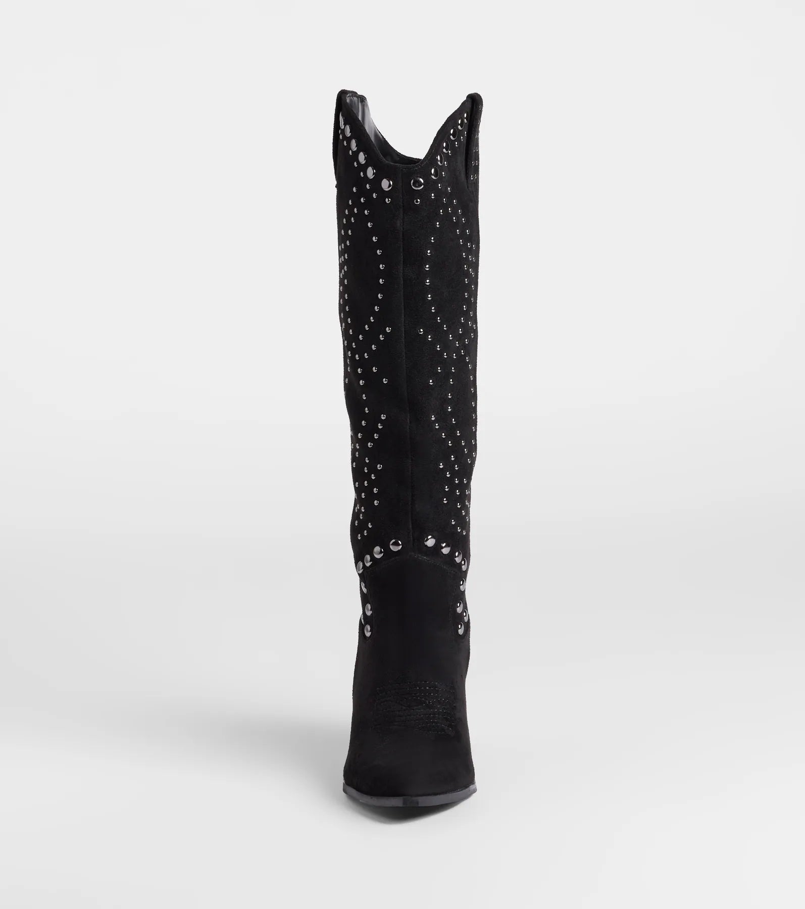 Western Edge Studded Cowboy Boots - Image 4