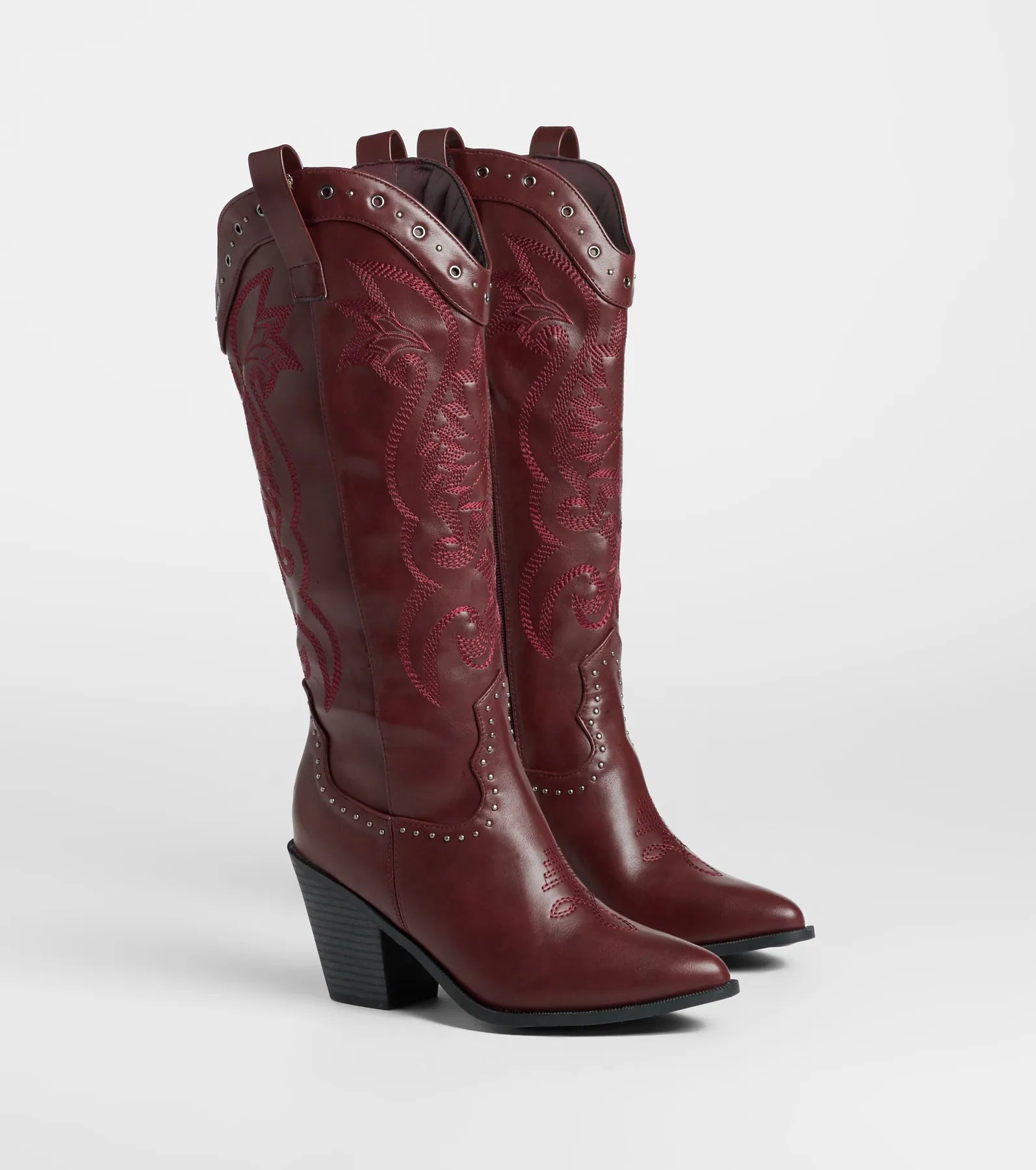 Back In The West Studded Cowboy Boots - Image 7