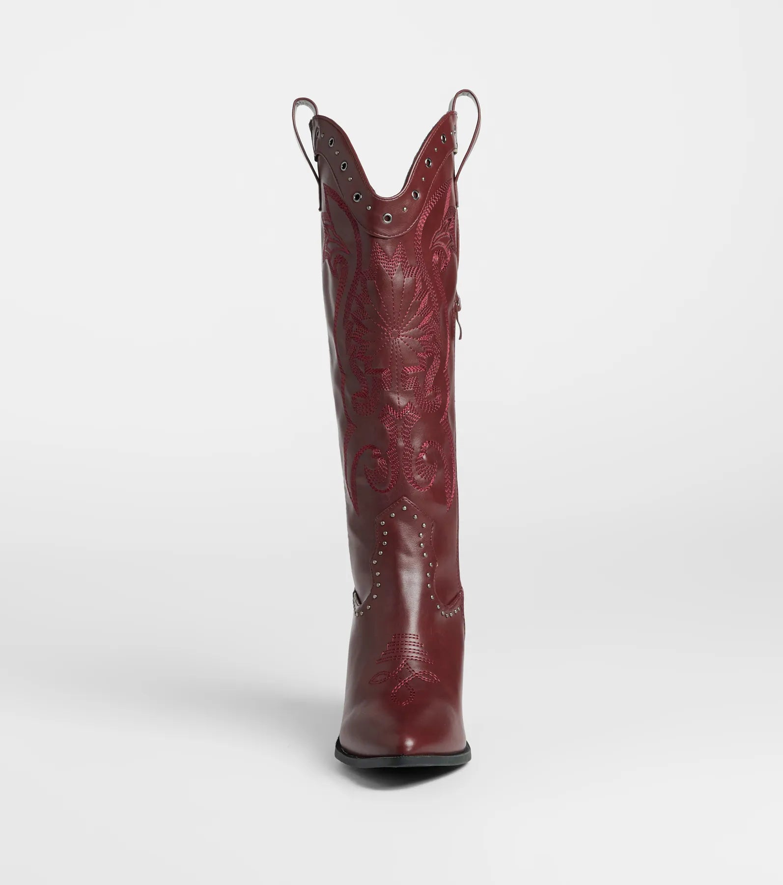 Back In The West Studded Cowboy Boots - Image 9