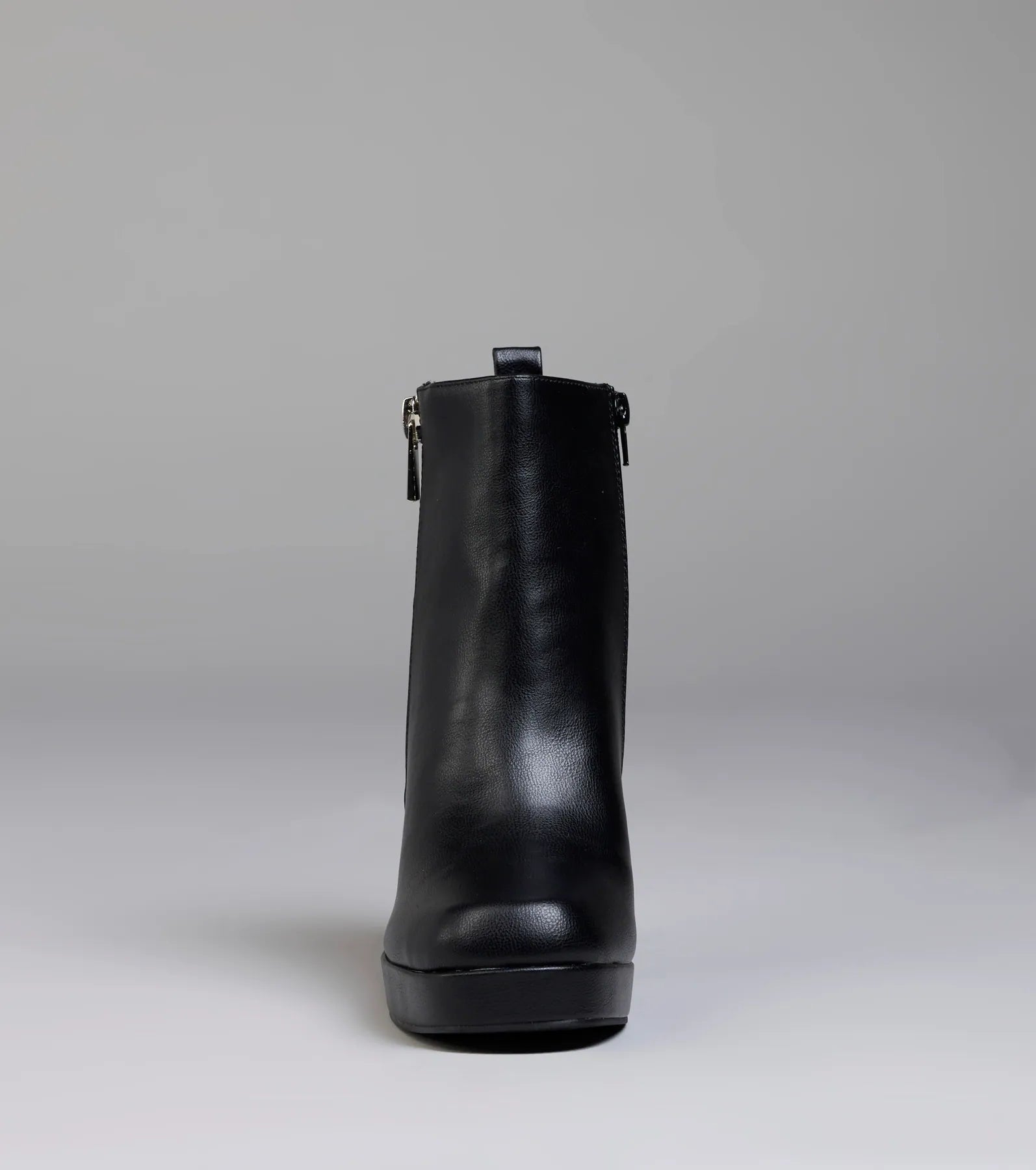 Bold Edge Platform Zipper Booties - Image 3