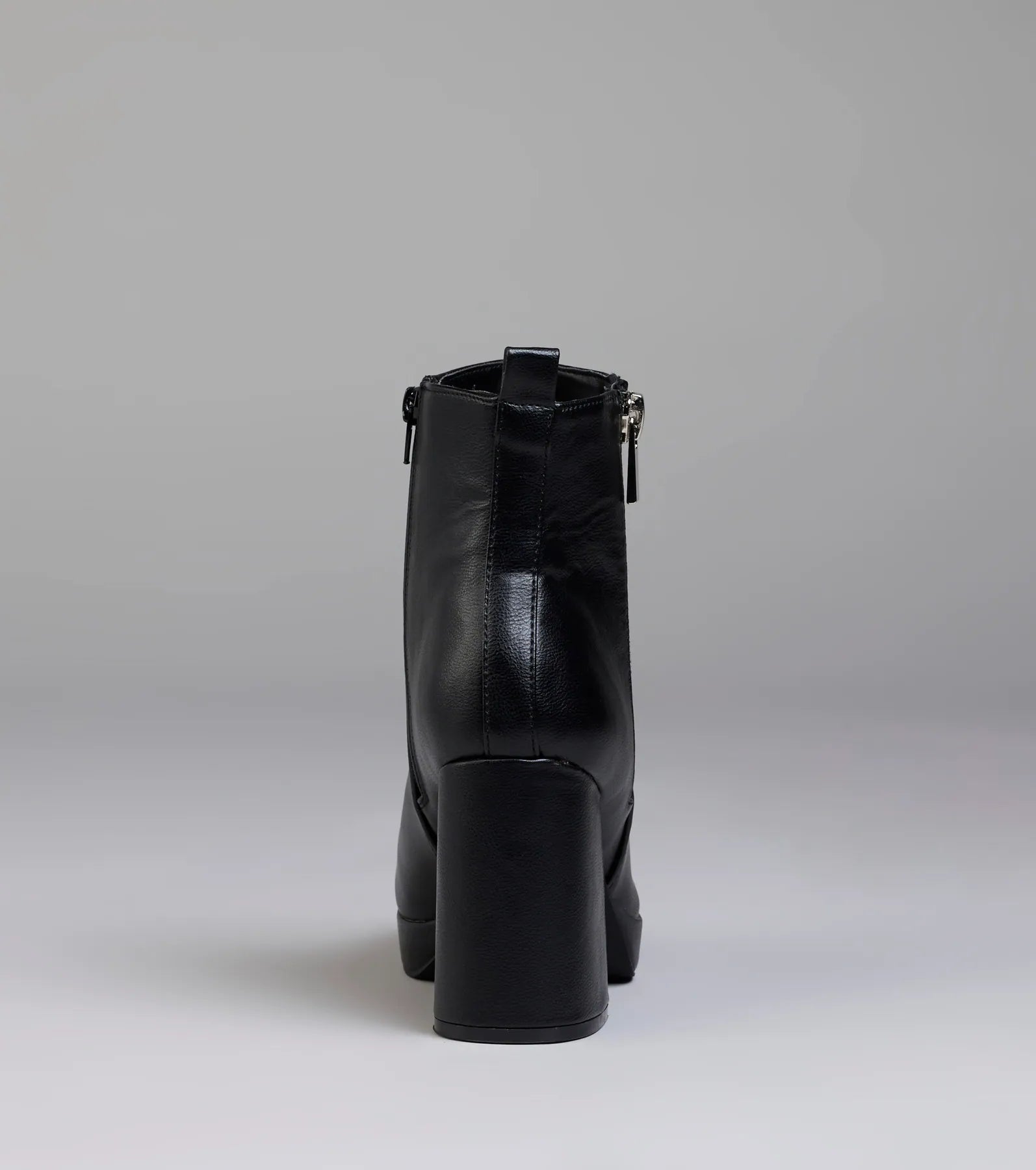 Bold Edge Platform Zipper Booties - Image 4