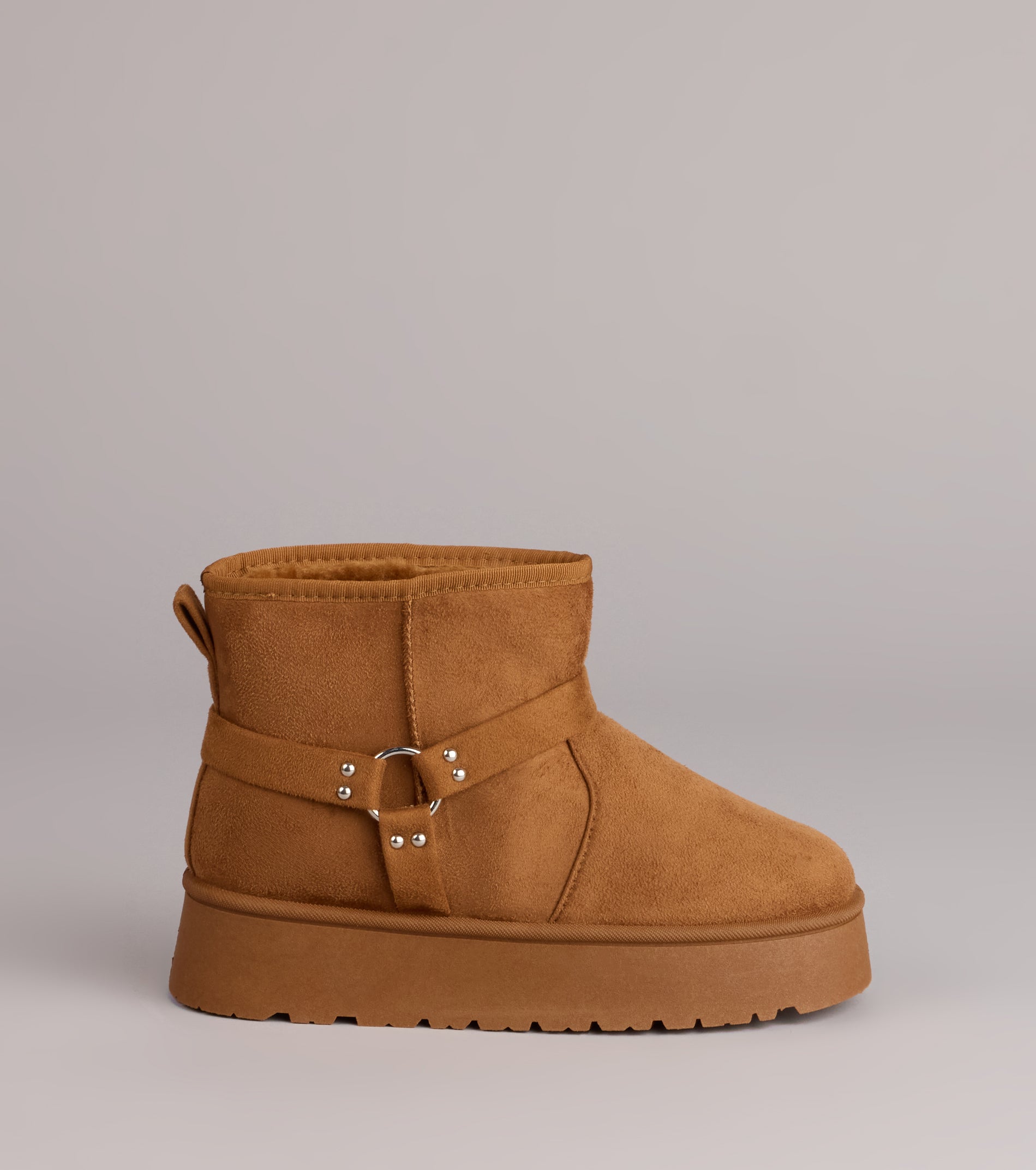 Snuggle Steps Faux Sherpa Platform Booties - Image 2