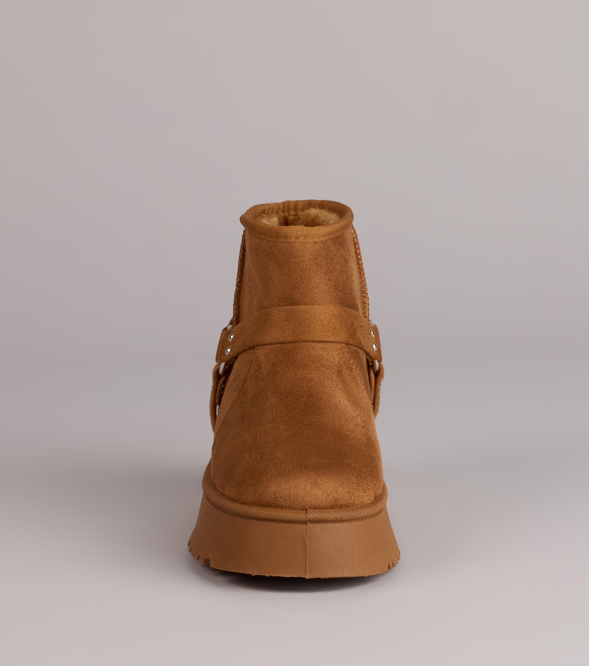 Snuggle Steps Faux Sherpa Platform Booties - Image 3