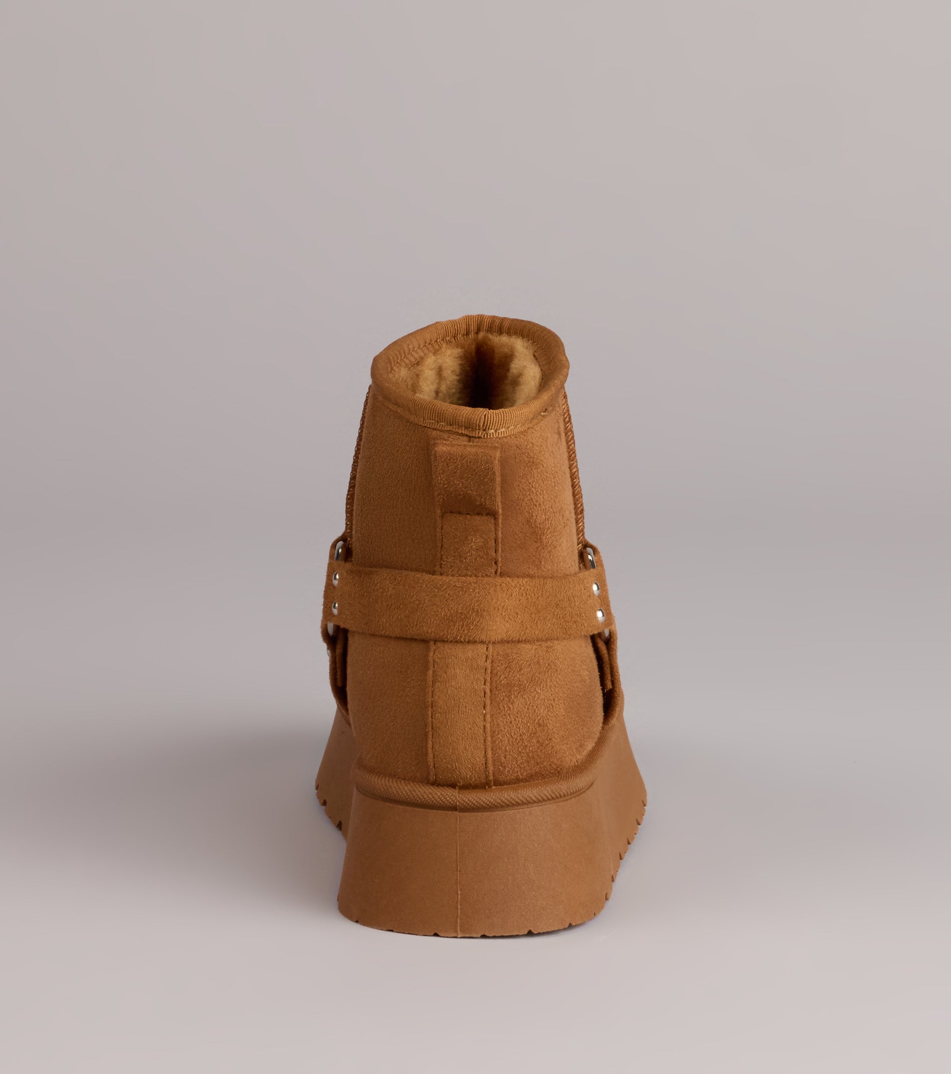 Snuggle Steps Faux Sherpa Platform Booties - Image 4