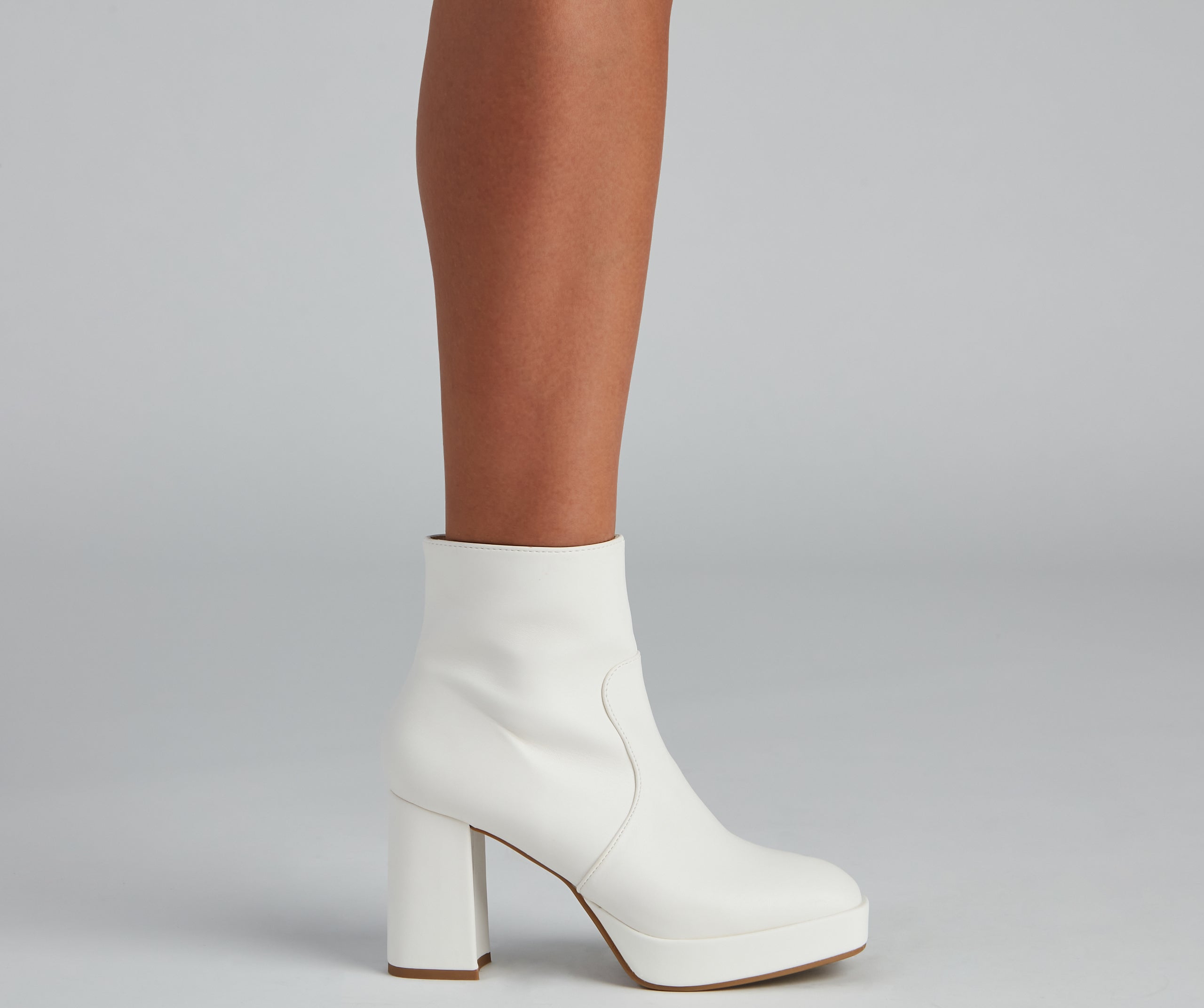Feelin' Retro Platform Booties - Image 3