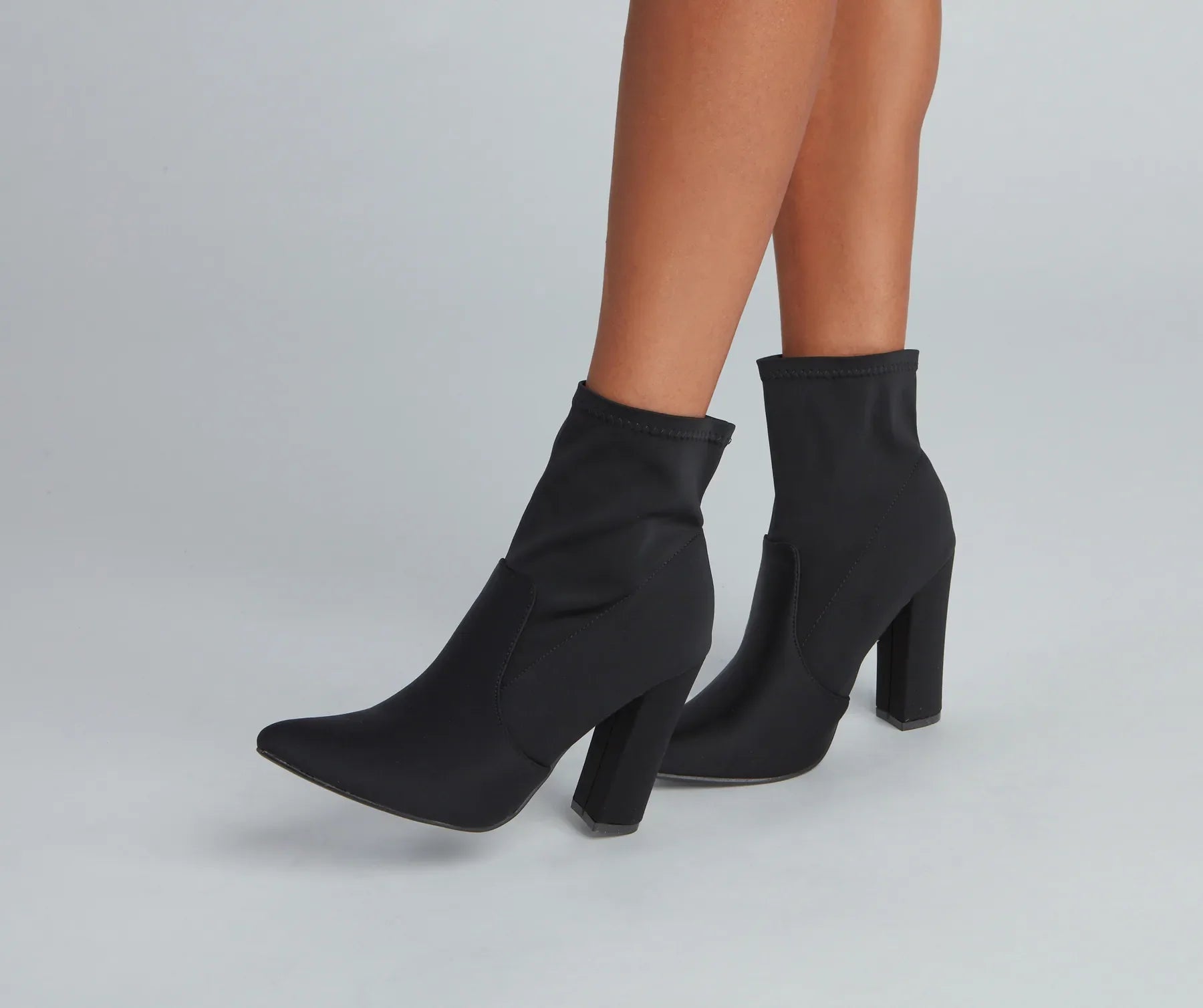 Style Staple Block Heel Booties - Image 5