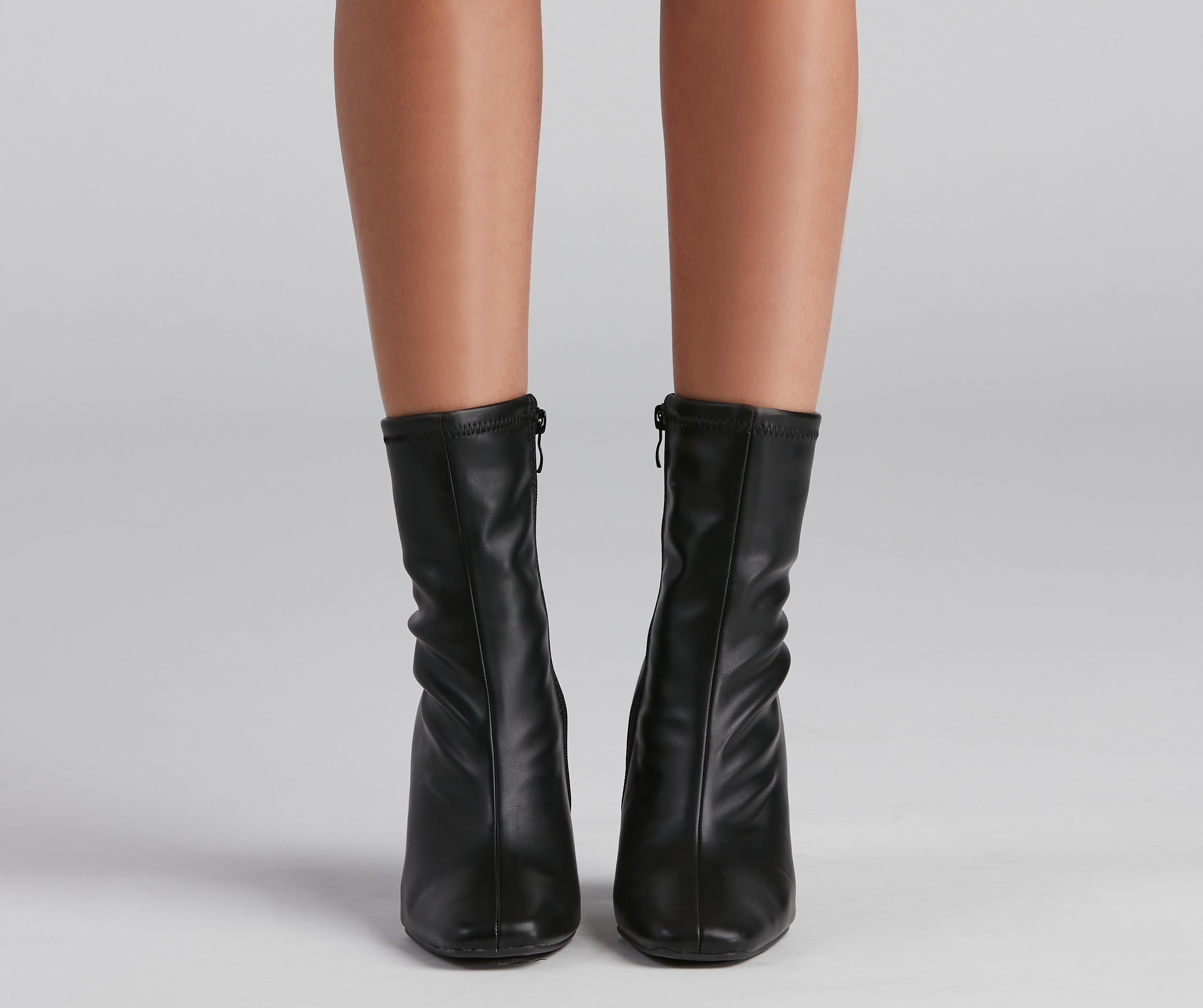 Fashion Square Toe Booties - Image 2