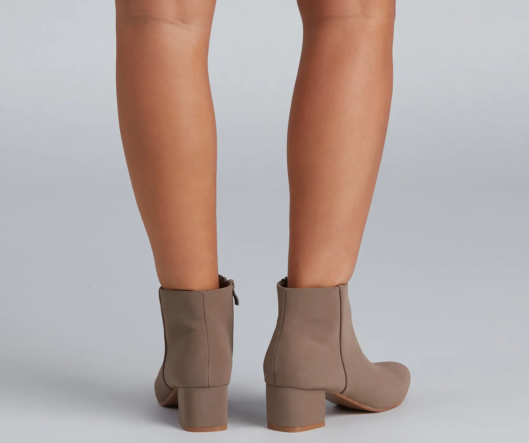 Simply Stylish Faux Suede Booties - Image 8