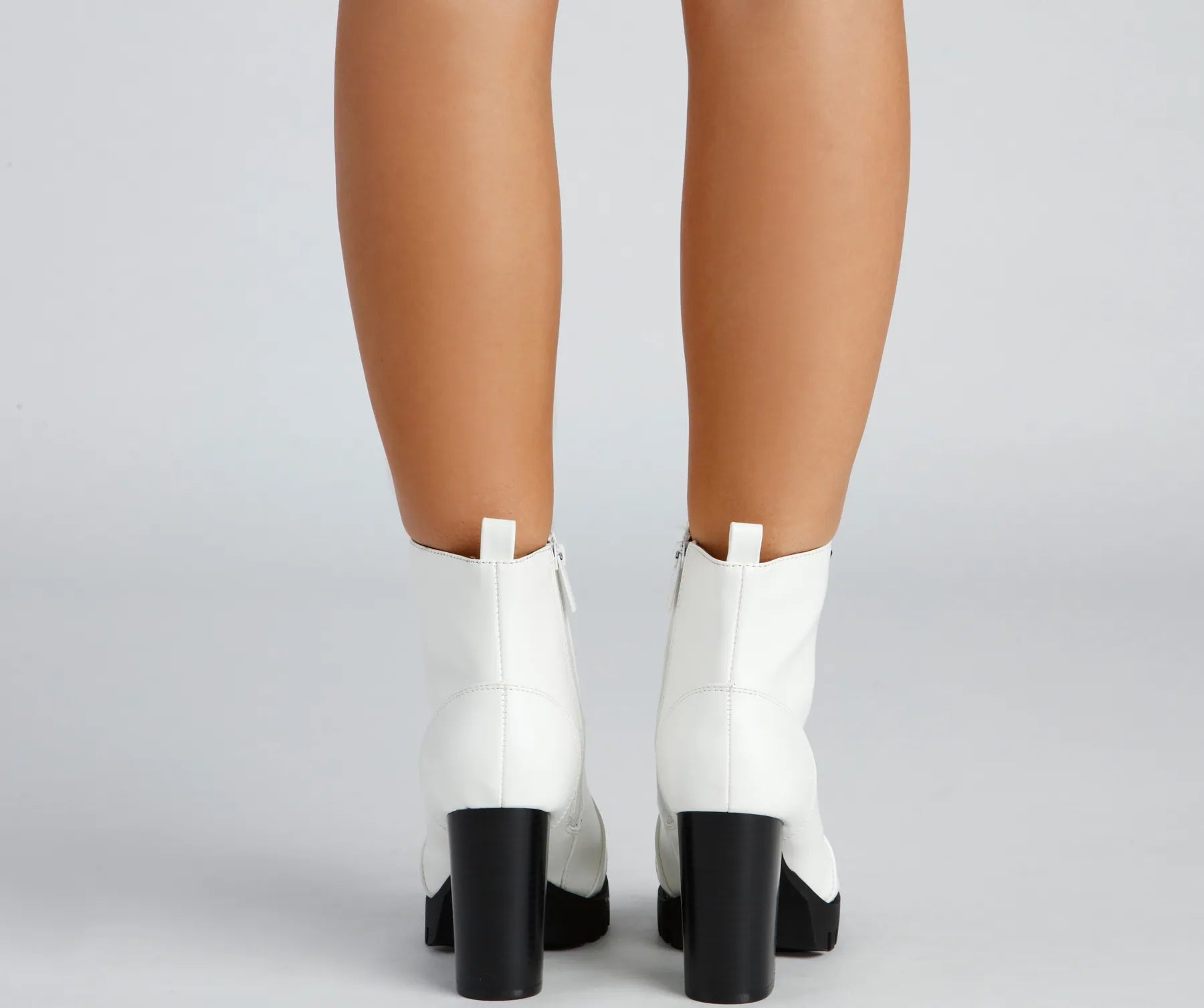 Feelin' Bold Lace-Up Booties - Image 4