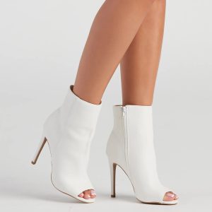 Point Me To Chic Stiletto Booties