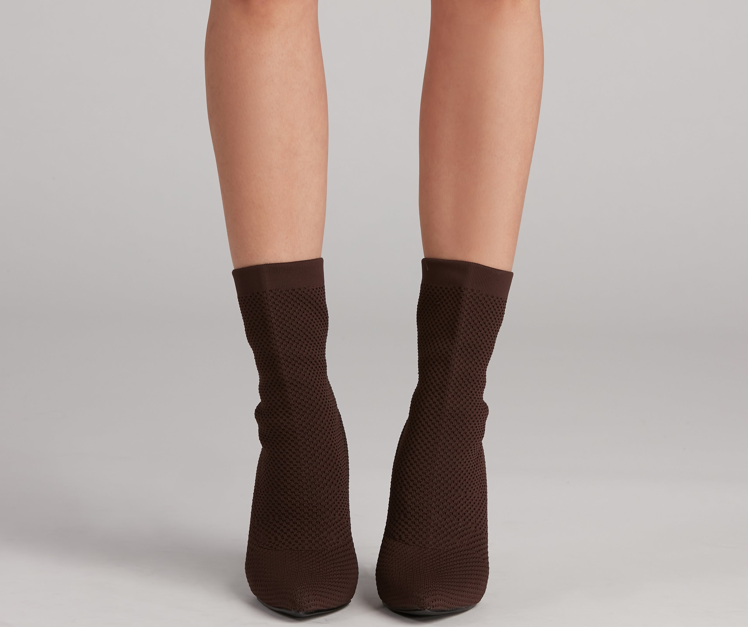 Major Strut Knit Stiletto Booties - Image 14