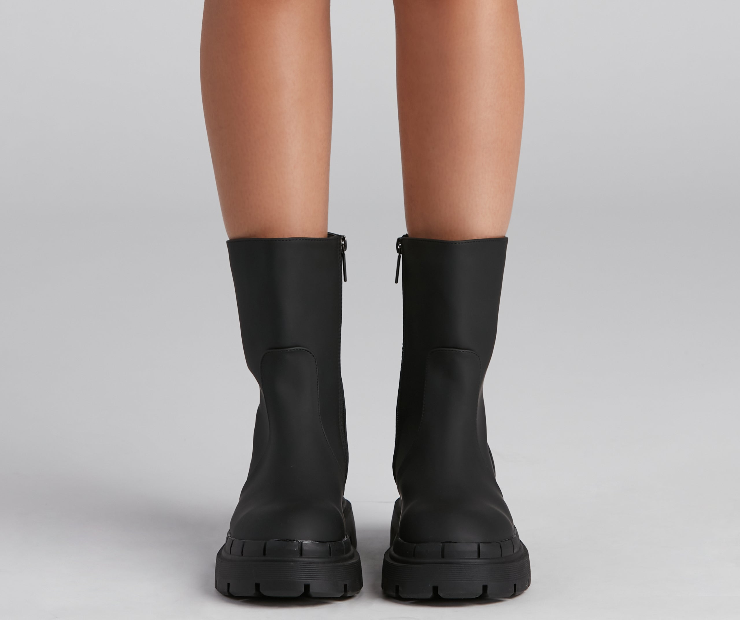 She's Trendy Lug Sole Boots - Image 2