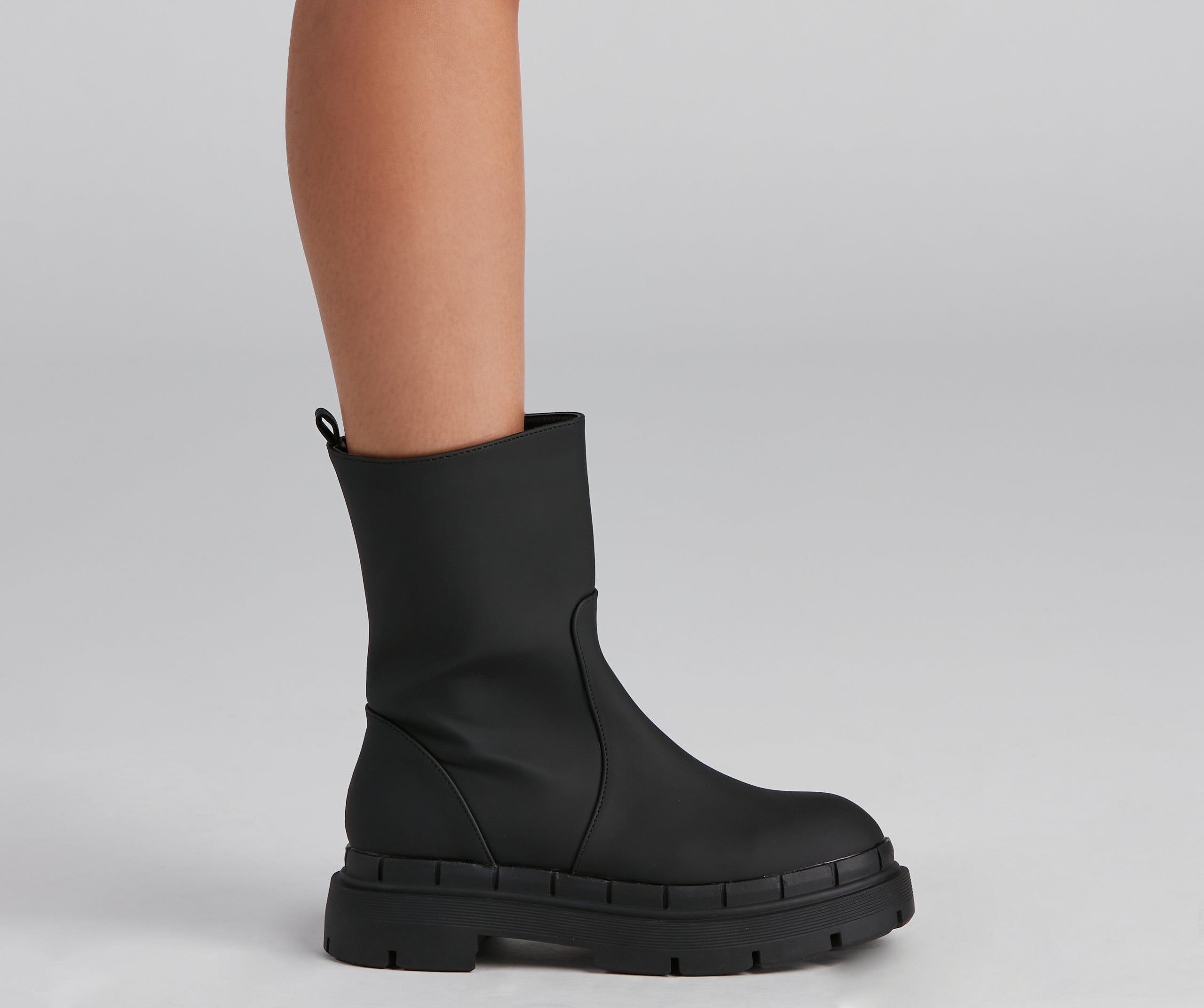 She's Trendy Lug Sole Boots - Image 3