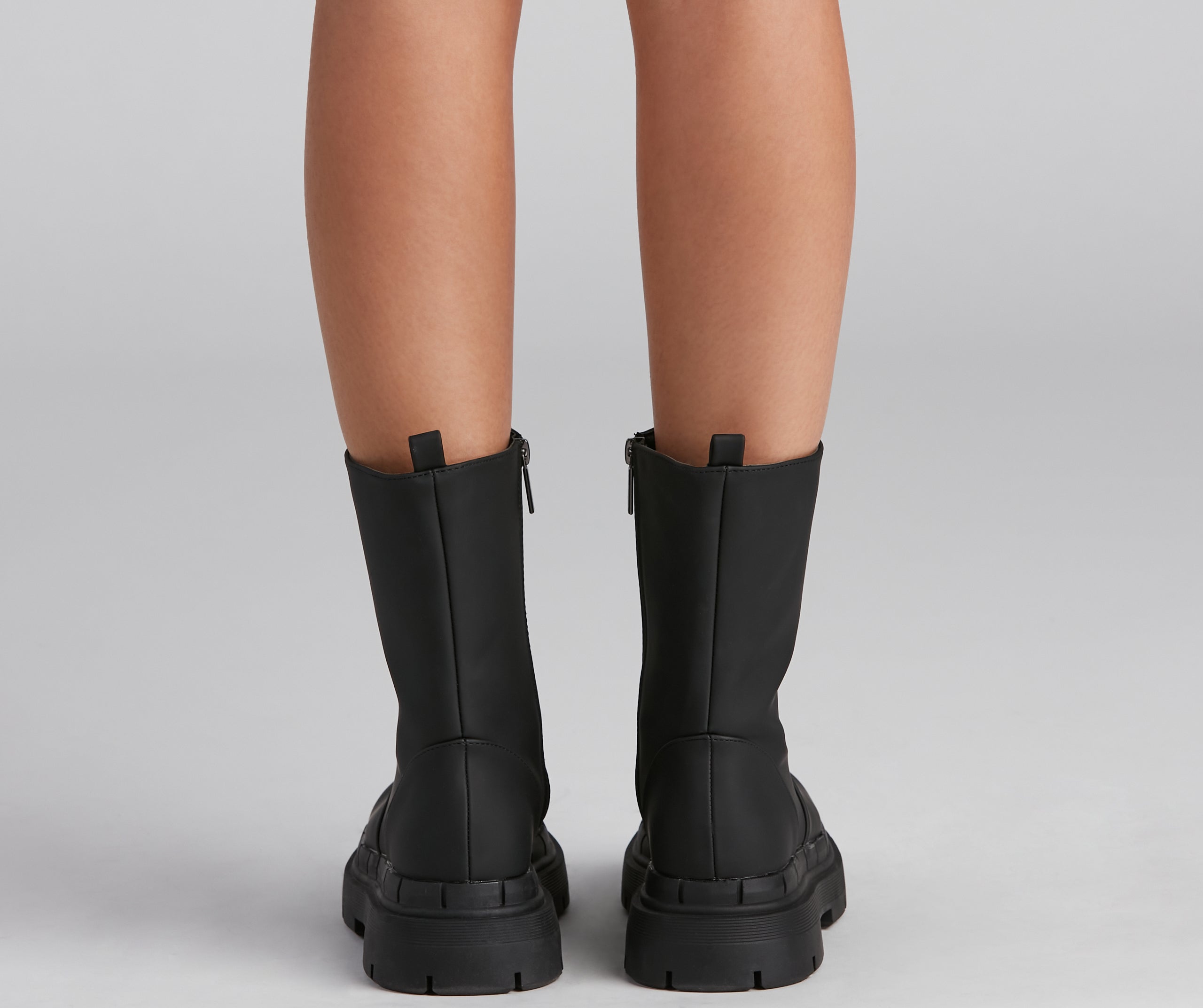 She's Trendy Lug Sole Boots - Image 4