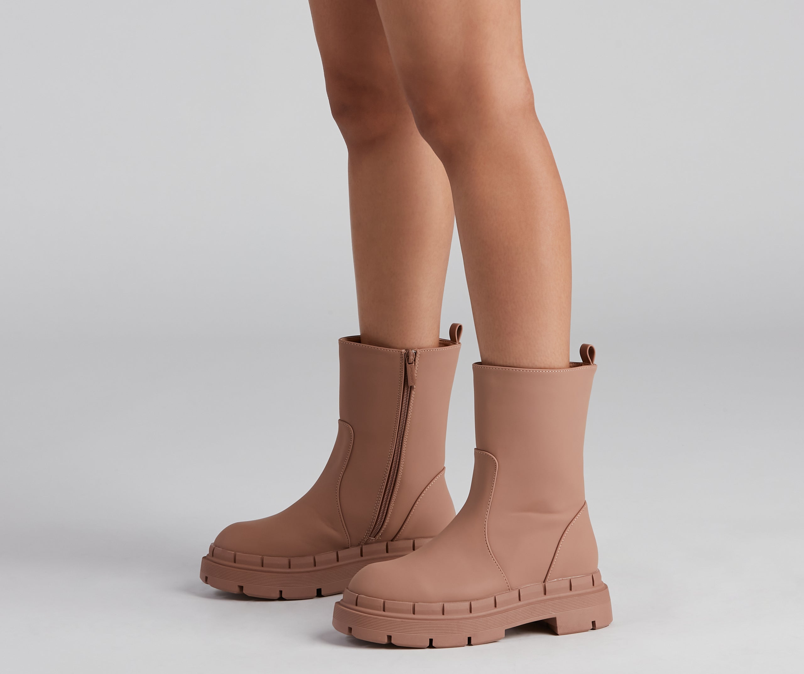 She's Trendy Lug Sole Boots - Image 5