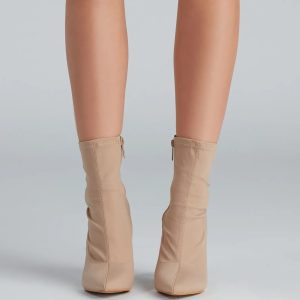 Stylish Strut Stiletto Booties