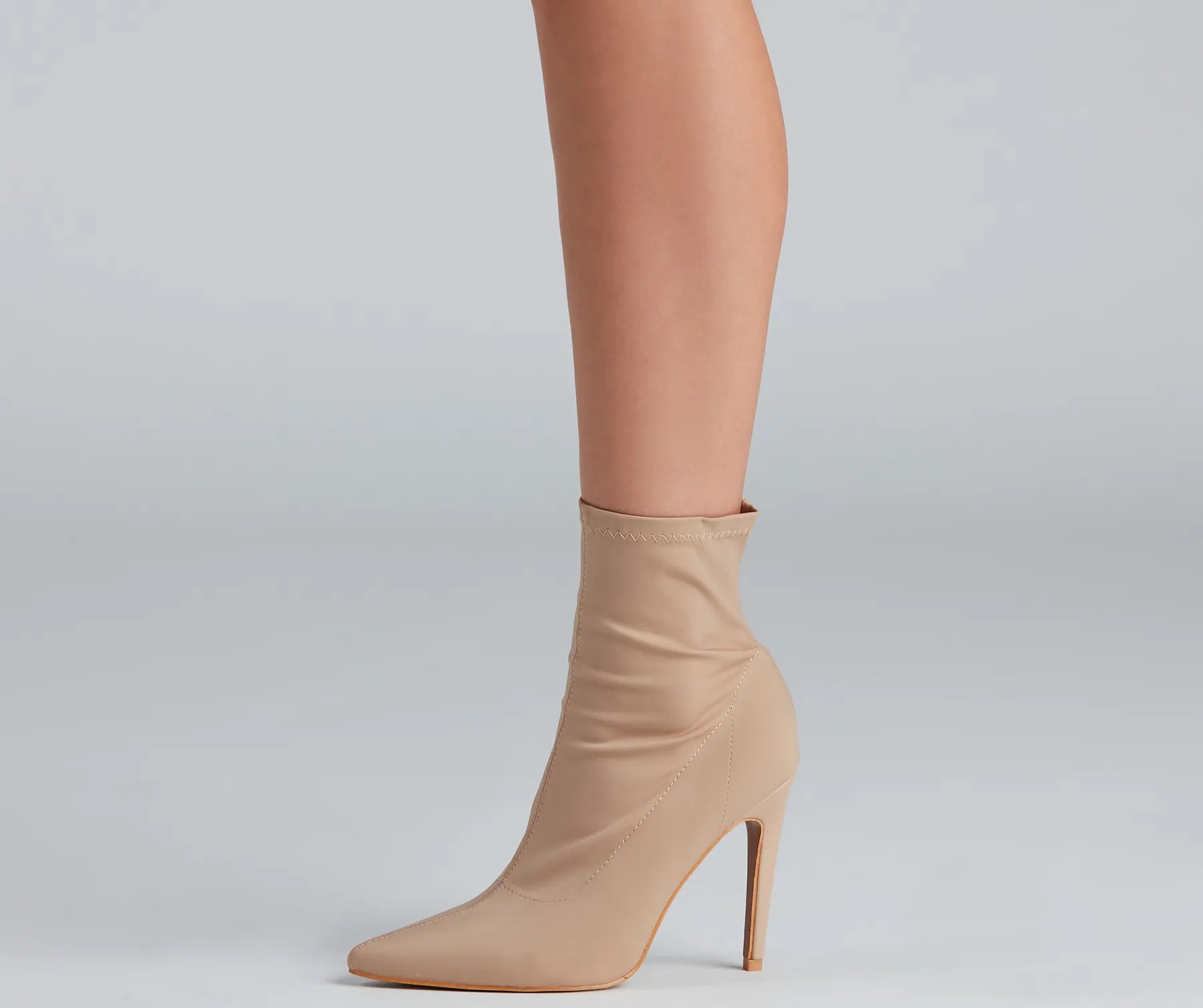 Stylish Strut Stiletto Booties - Image 3