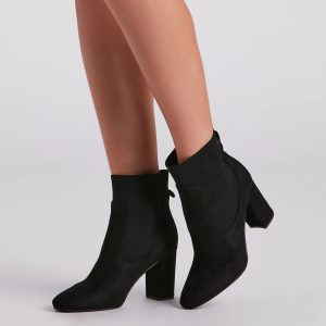 Trendy Staple Basic Sock Booties