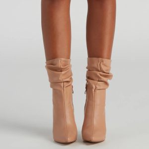 City Streets Slouch Stiletto Boots