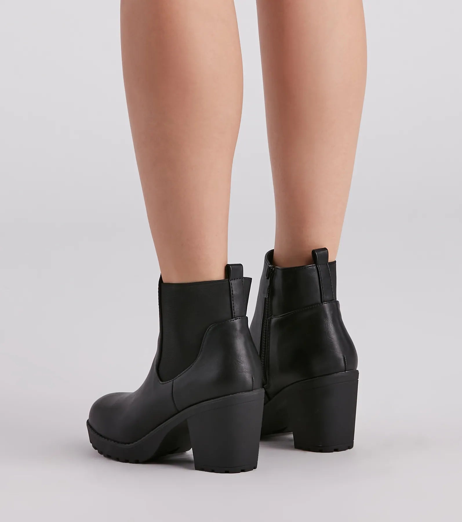Ultimate Trendsetter Lug Sole Booties - Image 4
