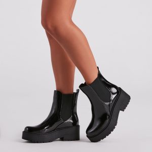 In The Name Of Lug Patent Booties