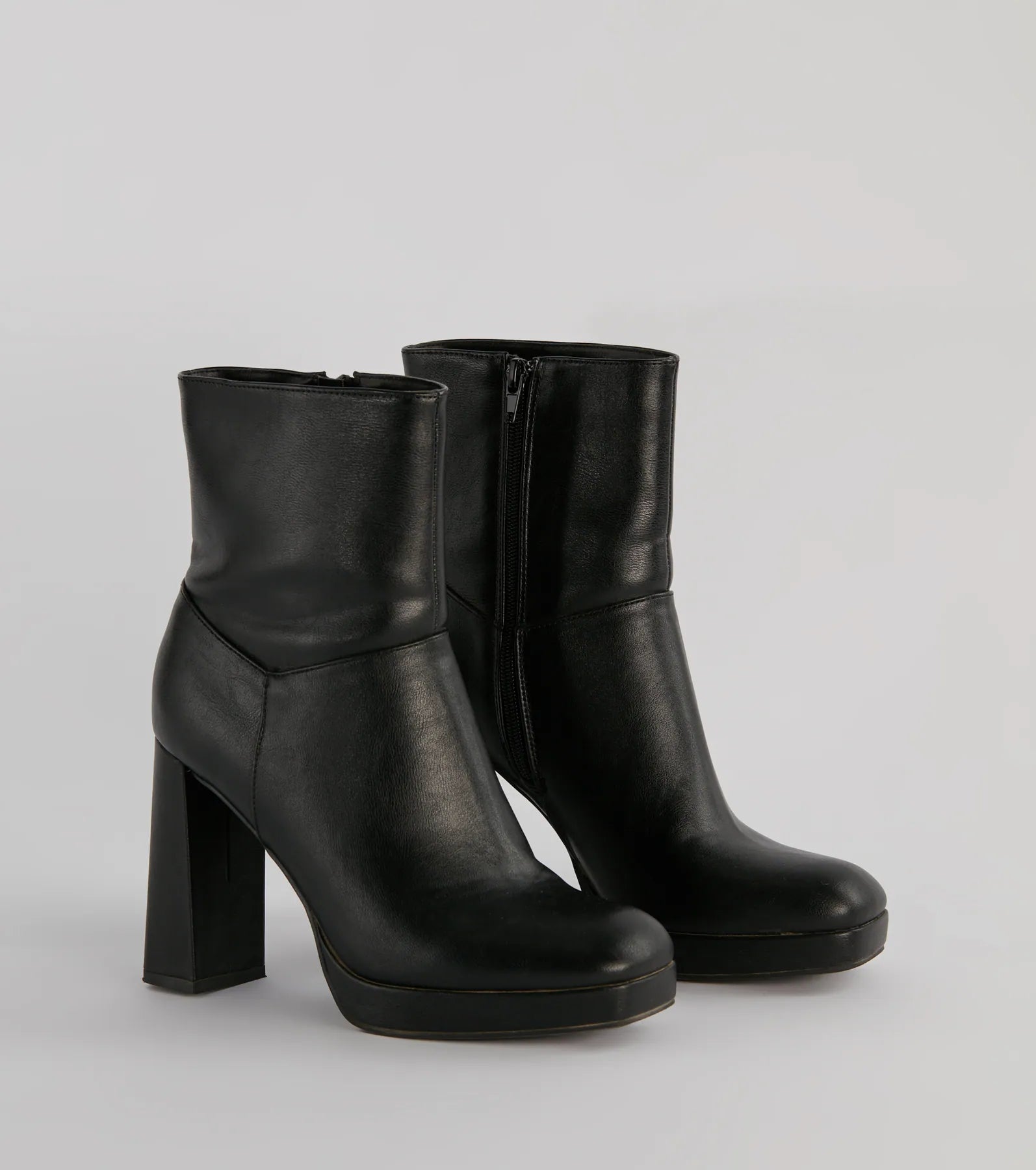 Amp It Up Faux Leather Platform Boots - Image 6