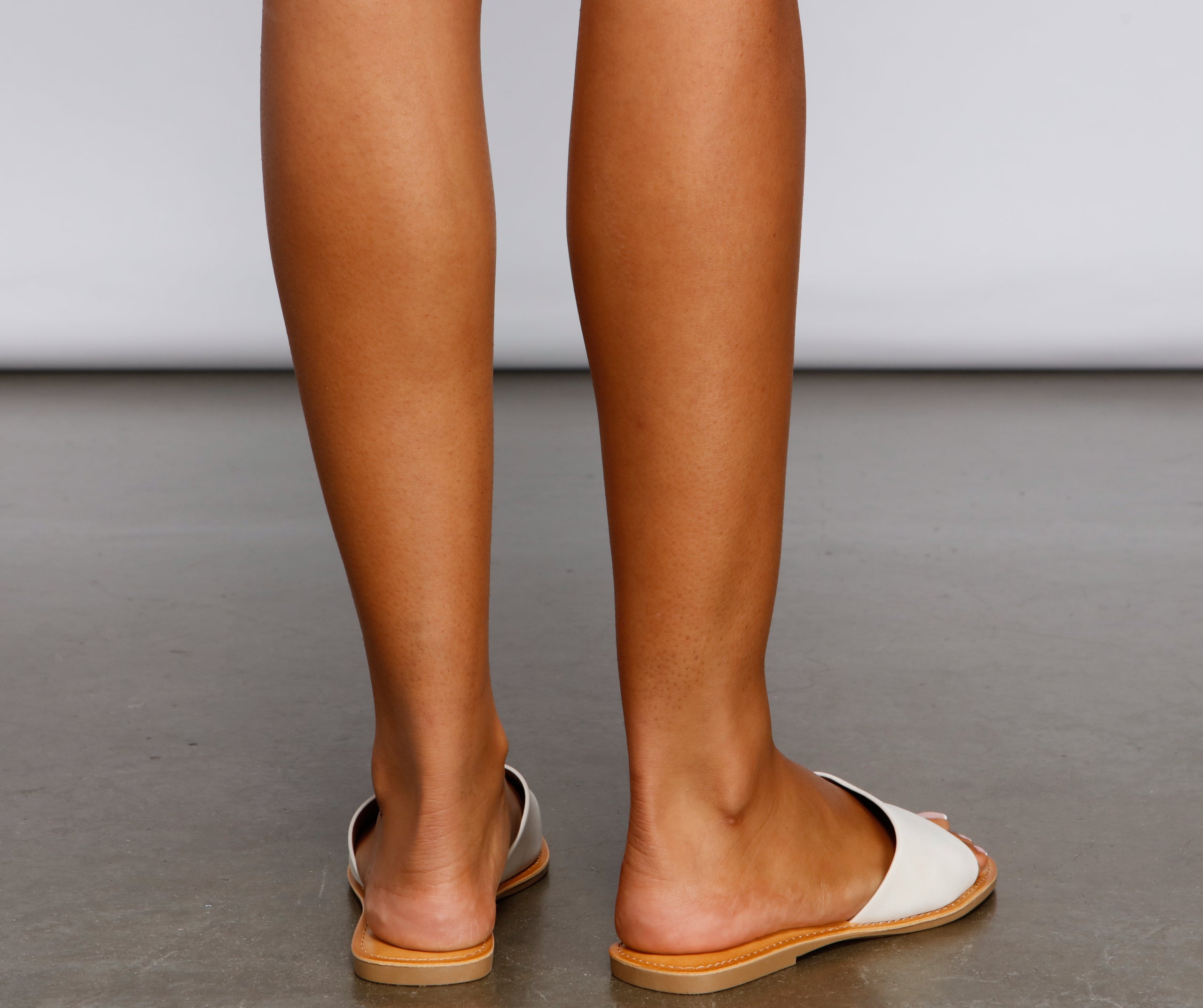 It's Casual Nubuck Slip On Sandals - Image 9