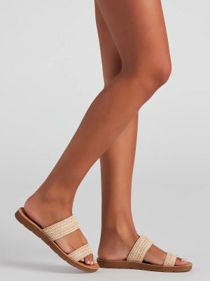 Summer Lovin' Basket Weave Sandals